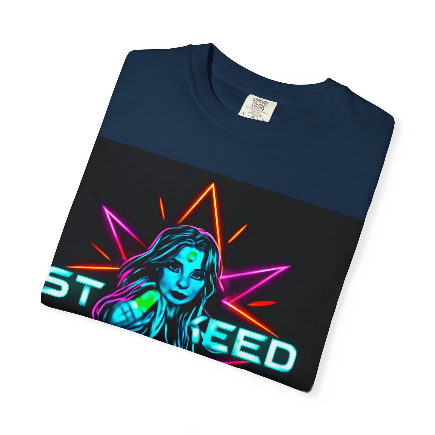 Neon Graphic T-Shirt - Starseed FBF Tee, Unisex Fashion, Cool Gift, Festival Wear, Retro Style, Casual Streetwear