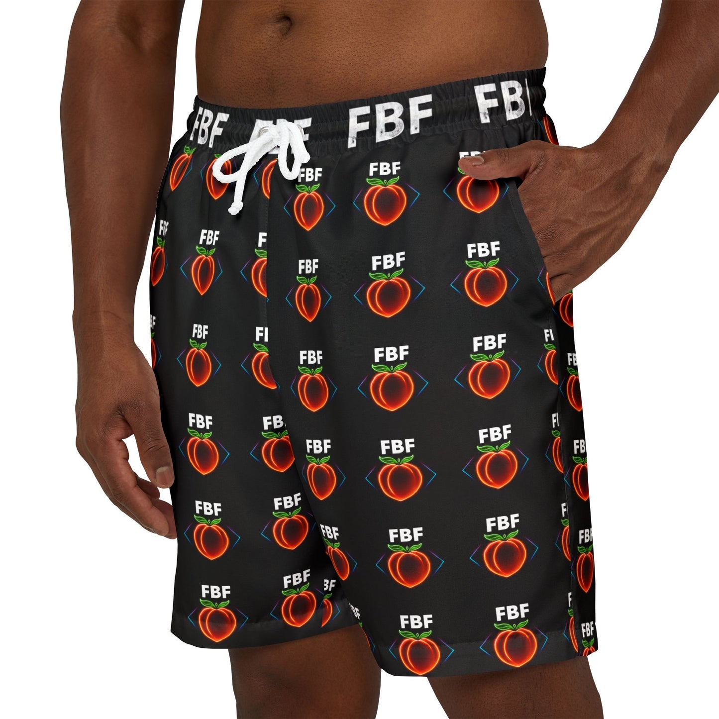 Vibrant Unisex Swim Shorts, Beachwear, Vacation Essentials, Summer Style, Pool Party Attire, Gift for Him/Her
