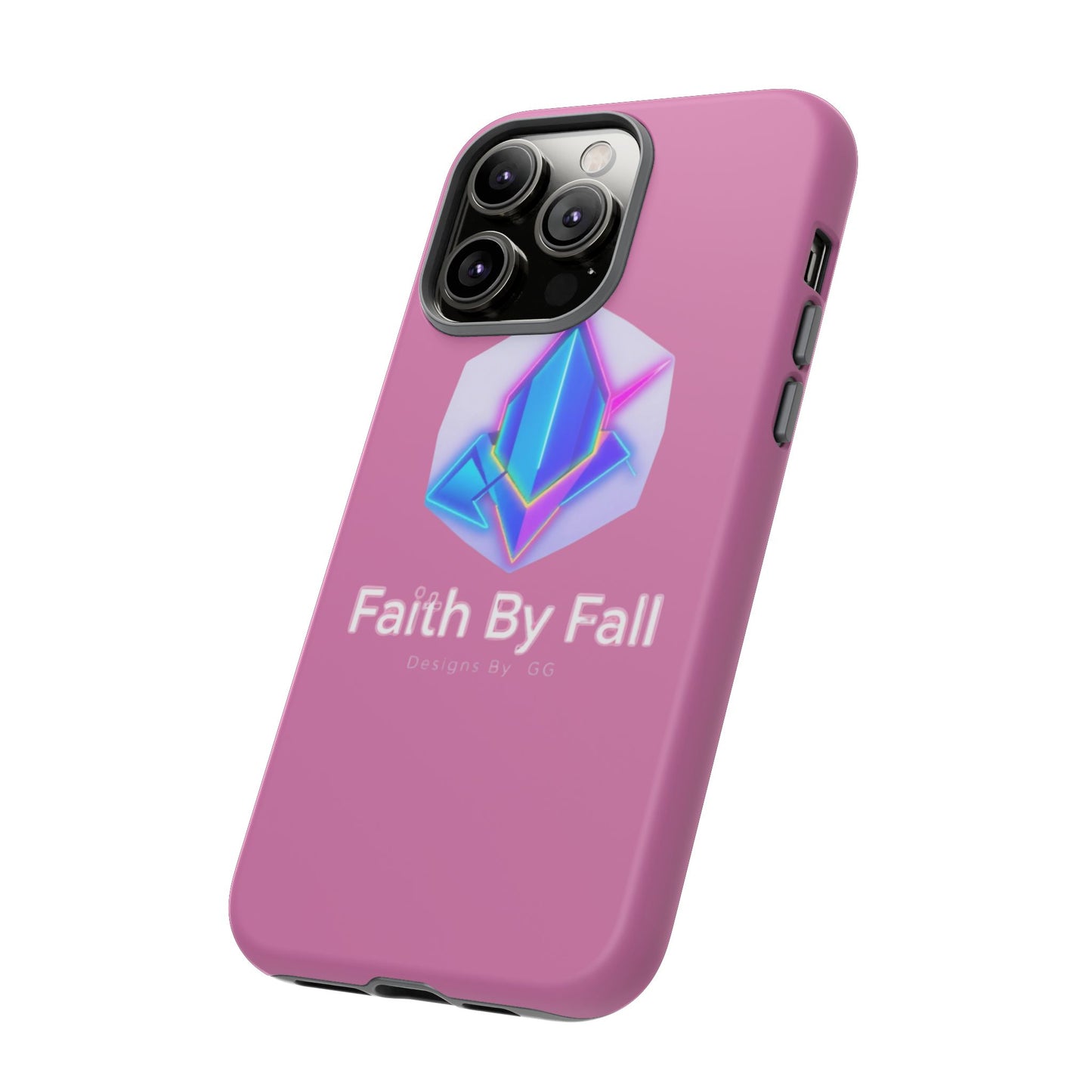 Vibrant Phone Case with Motivational Design - Faith By Fall, Colorful Phone Cover, Customizable Mobile Accessory, Unique Gift Idea, [...]