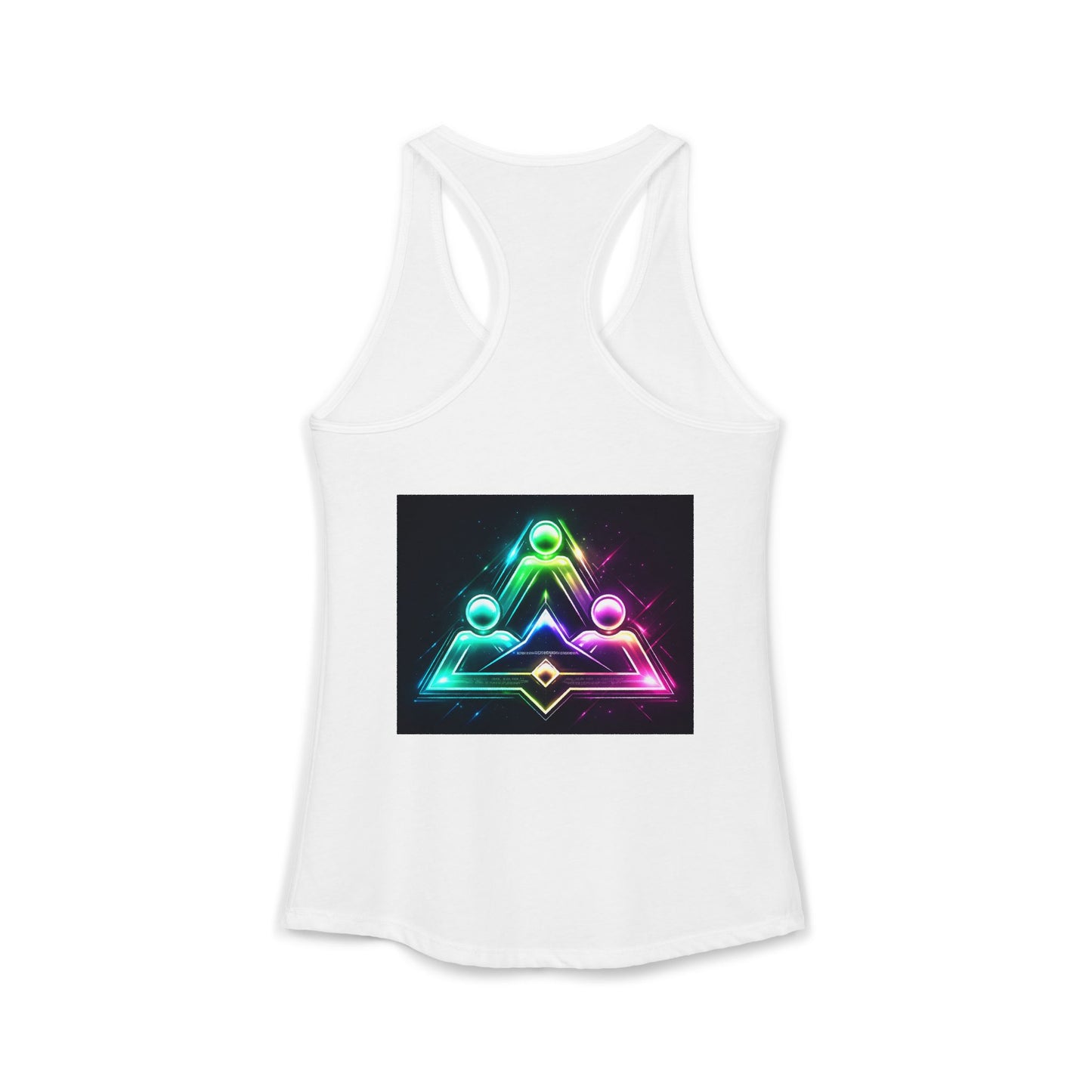 True strength don’t need numbers Women's Ideal Racerback Tank