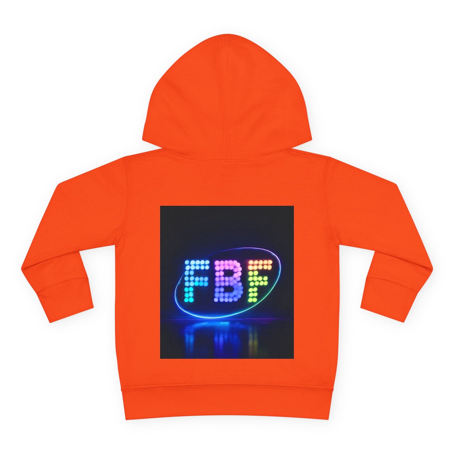 Save the Children Toddler Hoodie — Colorful Neon FBF Charity Pullover