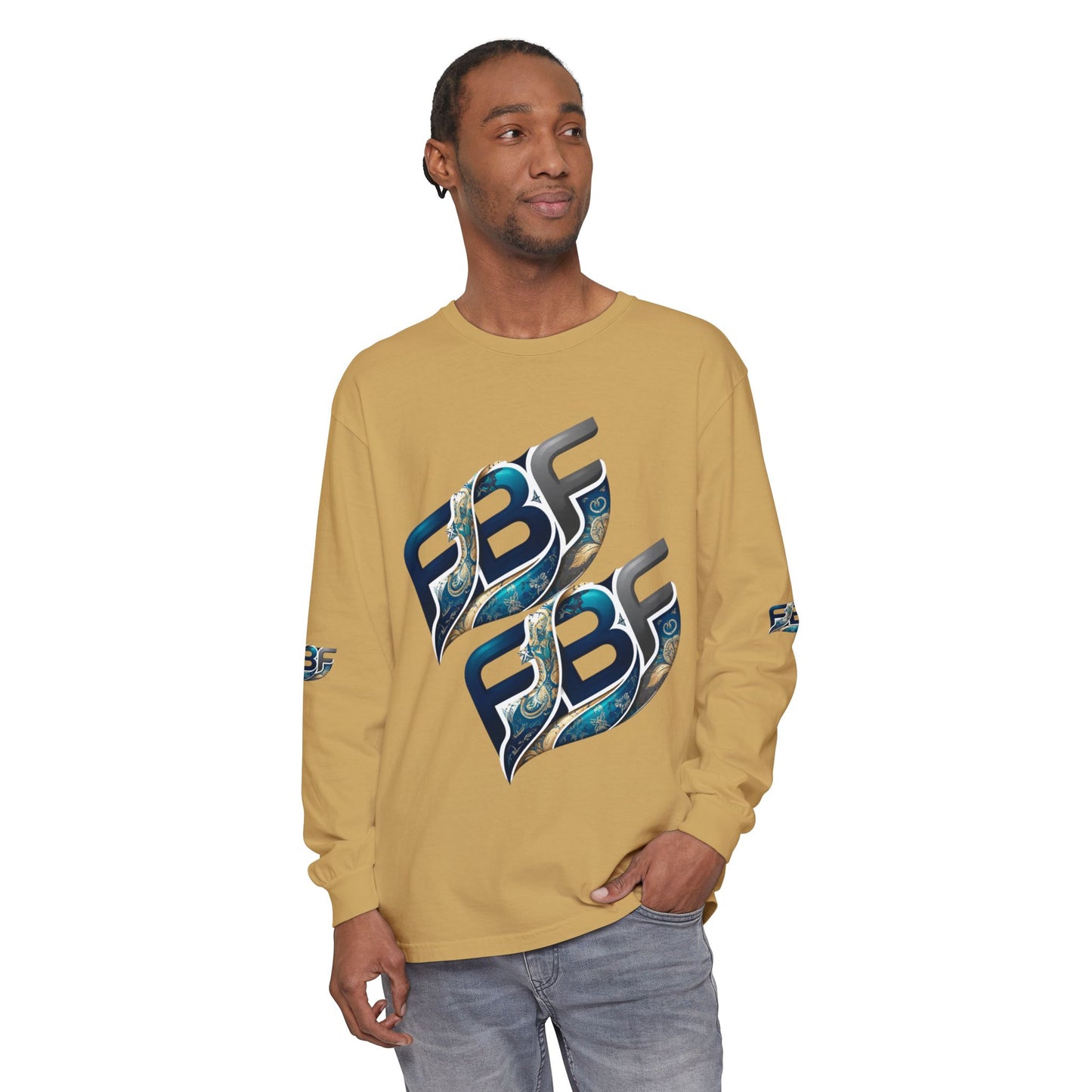 FBF Logo Long Sleeve T‑Shirt — Graphic Streetwear Tee