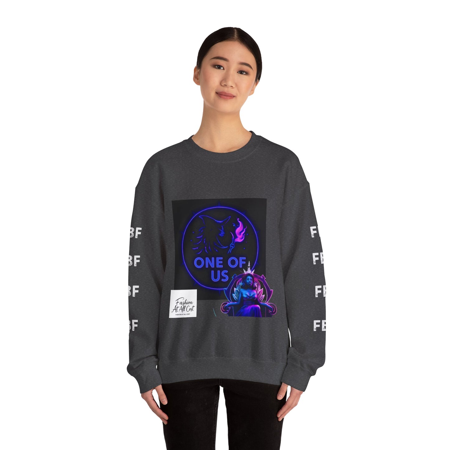 Witchy Crewneck Sweatshirt, Cozy Unisex Pullover for Fall, Halloween Gift, Casual Fashion Statement, Everyday Wear, Trendy Style