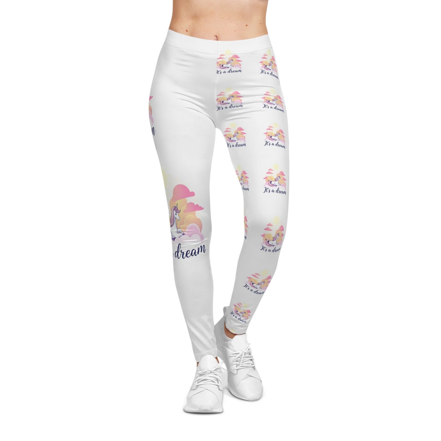 Women's Casual Leggings with Fun Print, Comfy Activewear, Yoga & Fitness Gear, Stylish Everyday Leggings, Trendy Fashion Pants