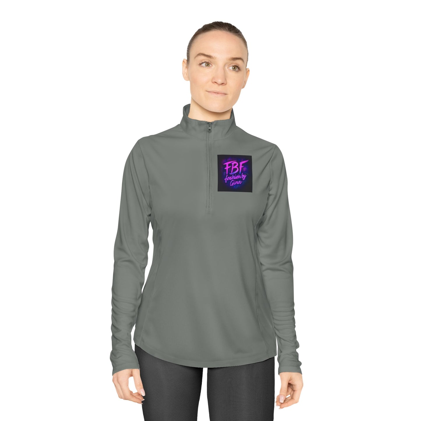Ladies Quarter-Zip Pullover