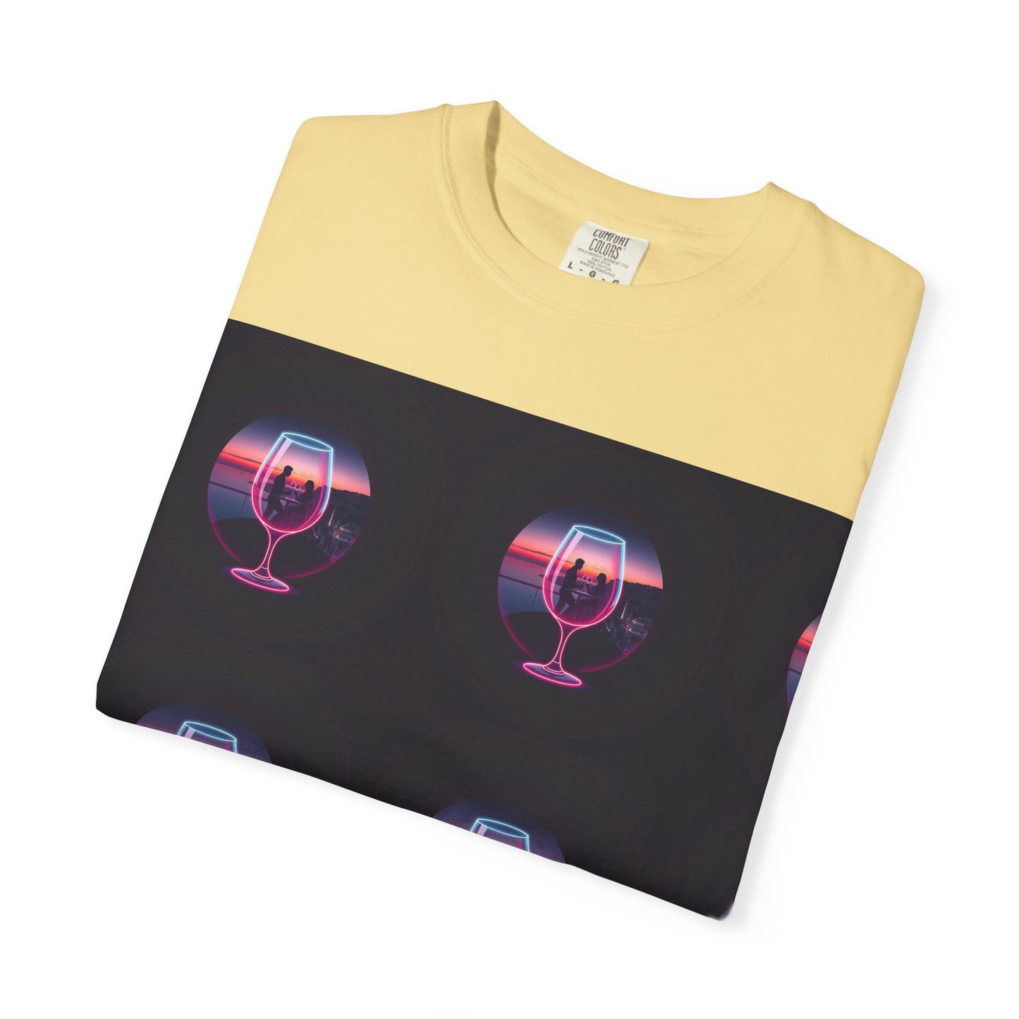 Retro Sunset Glasses T-Shirt, Unisex Garment-Dyed Tee for Casual Wear, Vintage Aesthetic Shirt, Gift for Friends, Summer Vibes Tee, [...]
