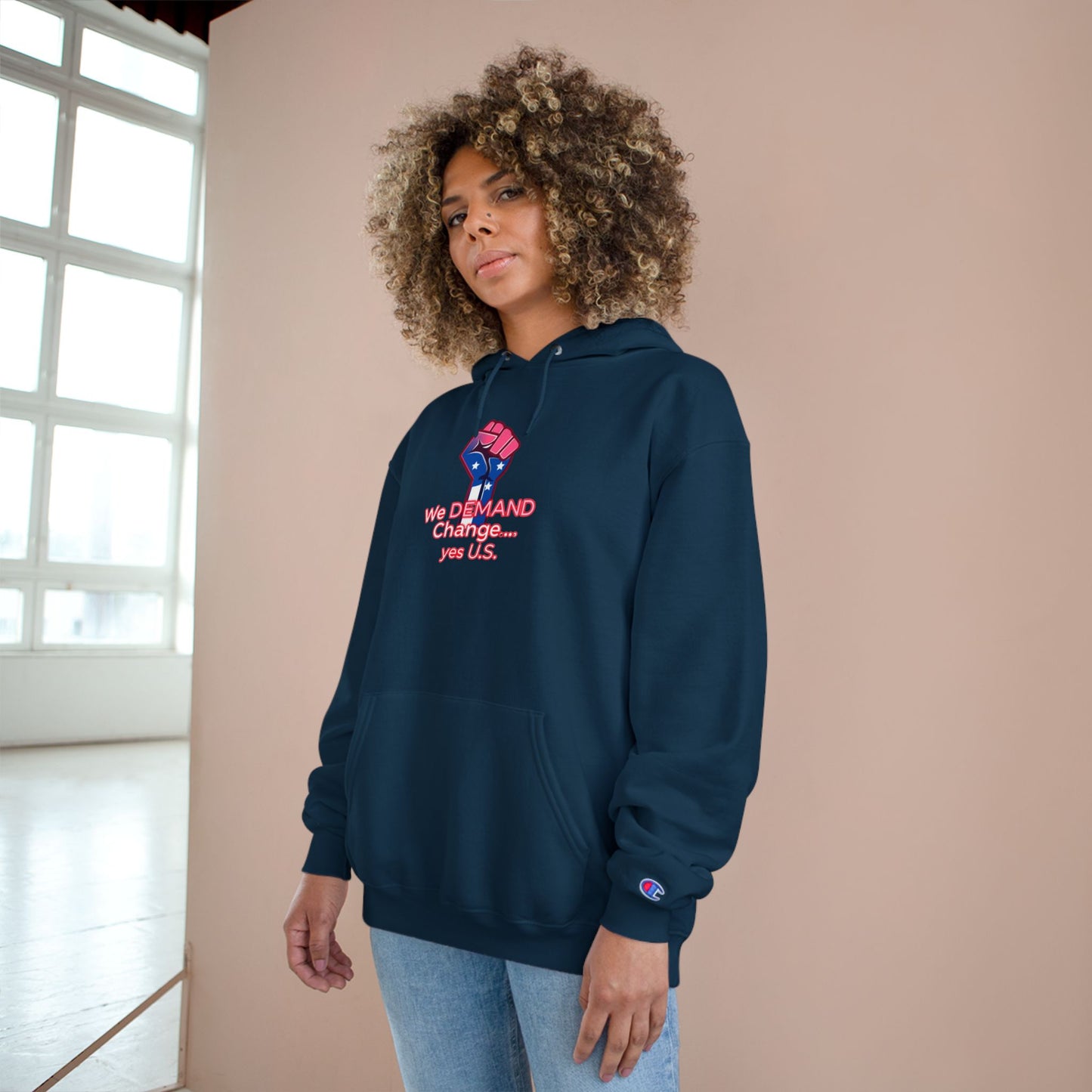 Demanding Change Empowerment Hoodie - Celebrate Strength, Protest Spirit, Trendy Sweatshirt, Unisex Gift, Cool Fashion