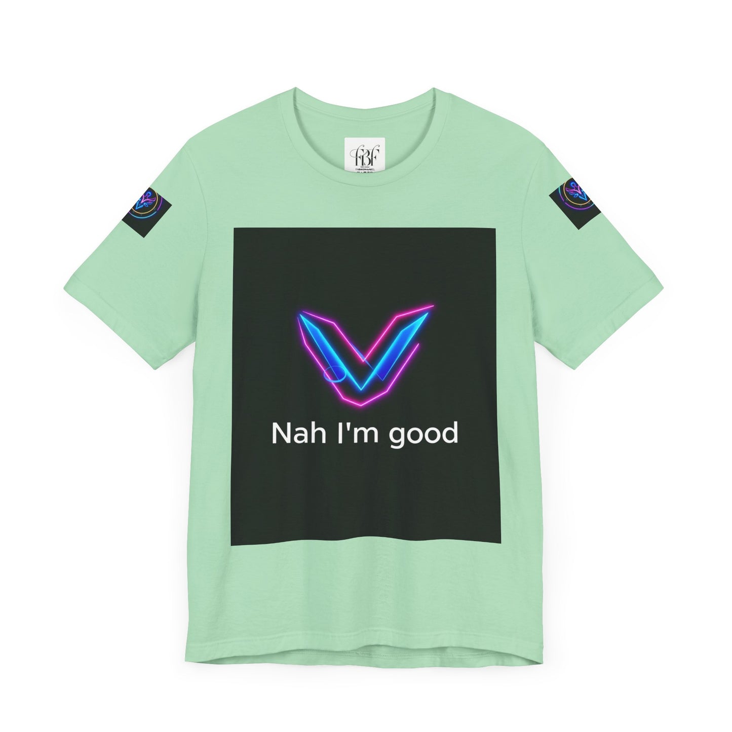 Neon Graphic Tee for Trendy Vibes, Casual Wear, Gift for Friends, Streetwear, Relaxed Fit, Graphic Art Tee