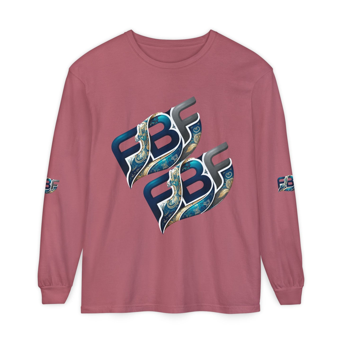 FBF Logo Long Sleeve T‑Shirt — Graphic Streetwear Tee