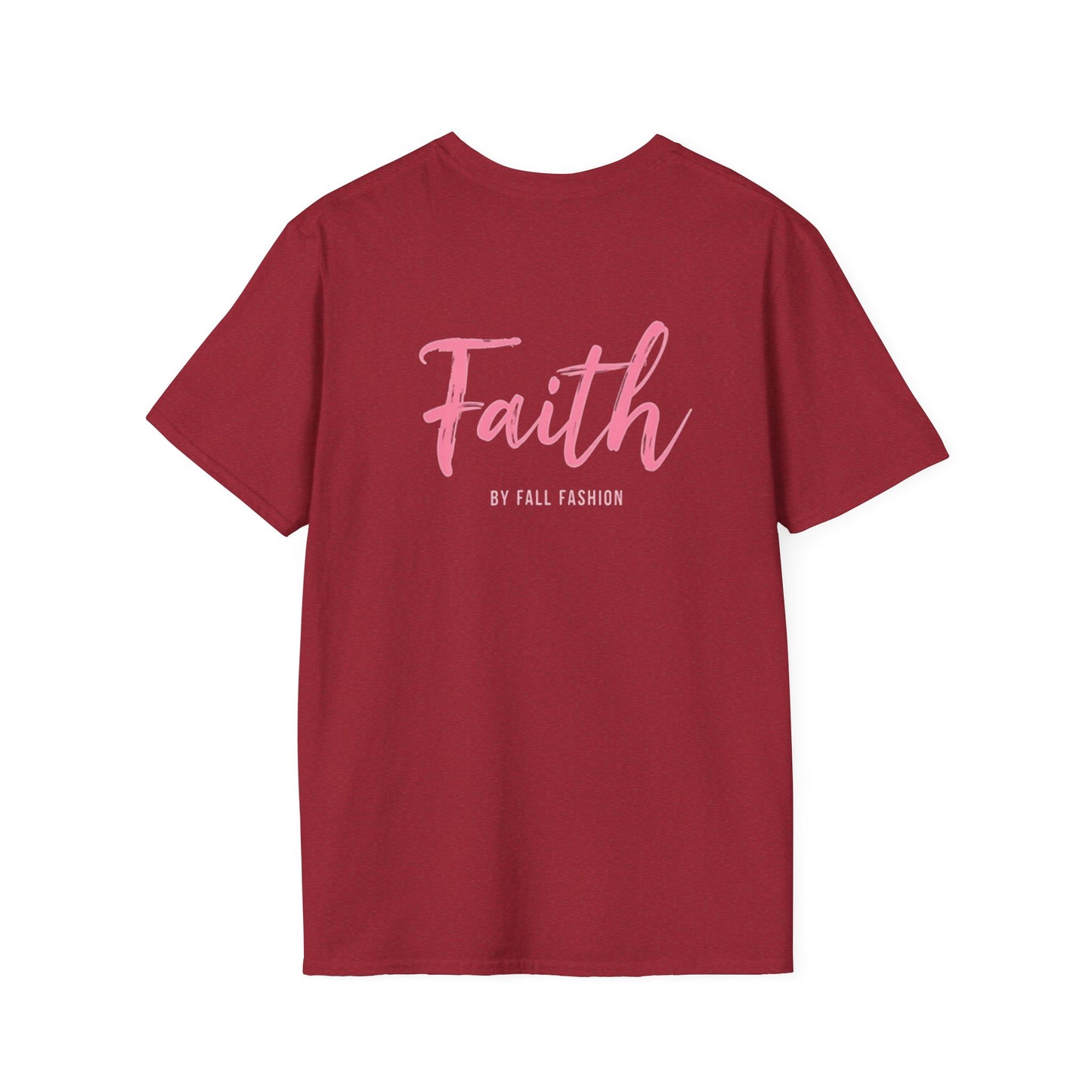 Faith-Inspiring Unisex Softstyle T-Shirt, Everyday Wear, Gift for Her, Christian Apparel, Inspirational Tee, Spiritual Comfort