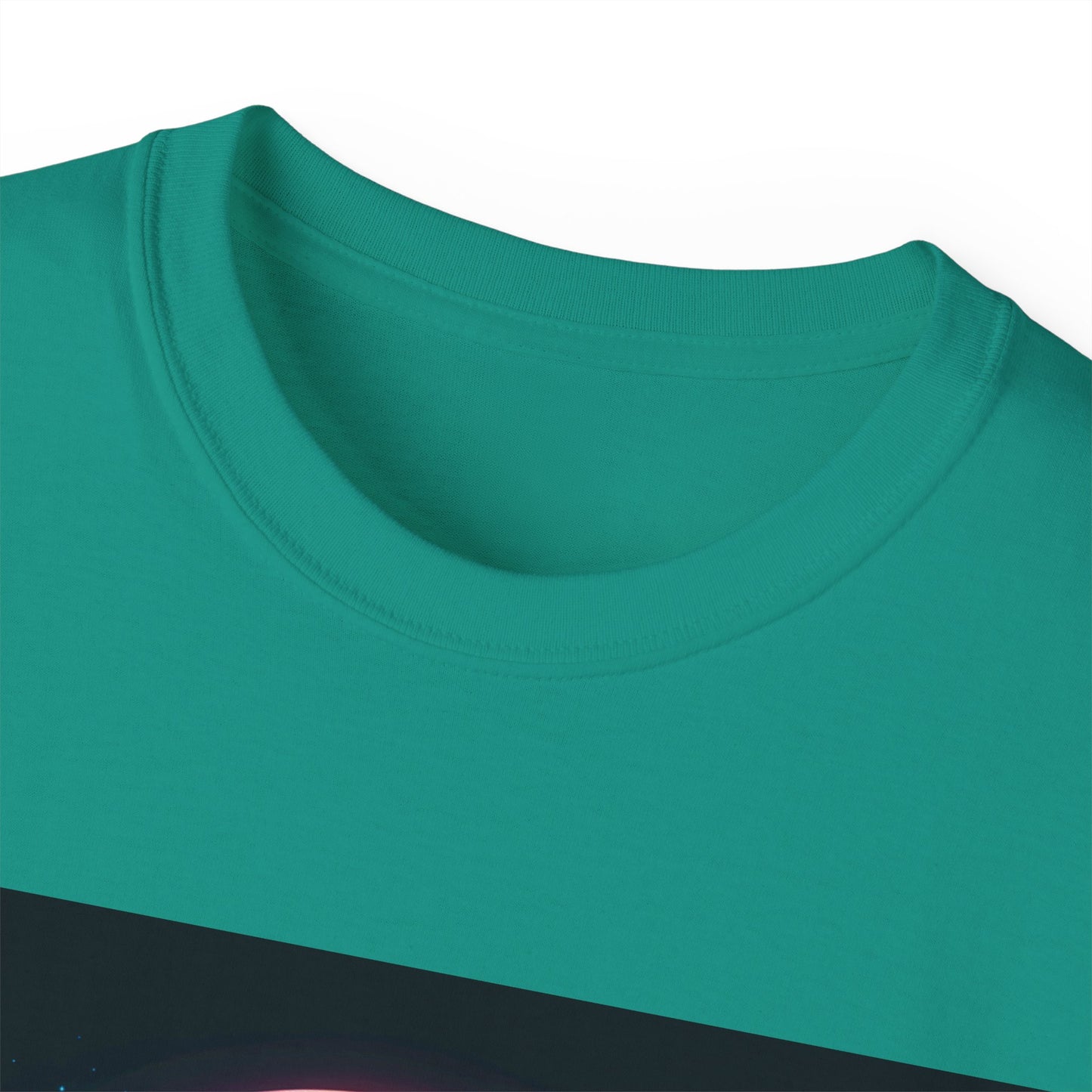 NY Italian Culture T‑Shirt — Retro Neon Brooklyn Bridge Graphic