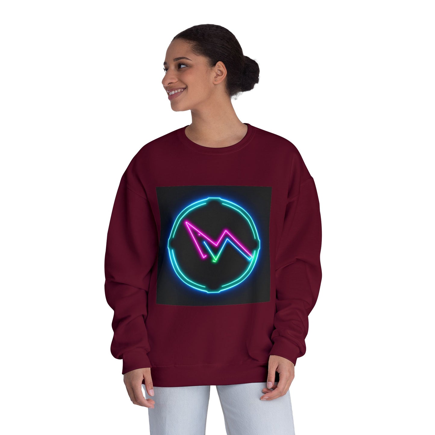 Neon Pulse Unisex Crewneck Sweatshirt