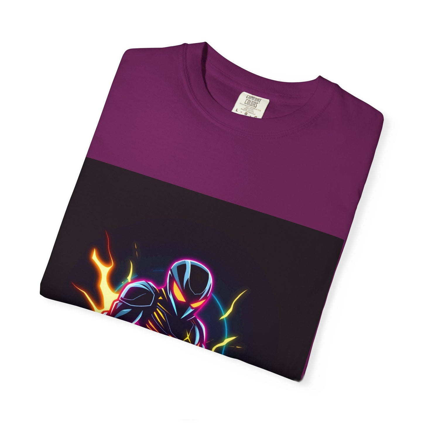Vibrant Unisex Graphic T-Shirt, Cosmic Dreams Tee, Retro Neon Shirt, Stylish Casual Wear, Gift for Gamers & Dreamers