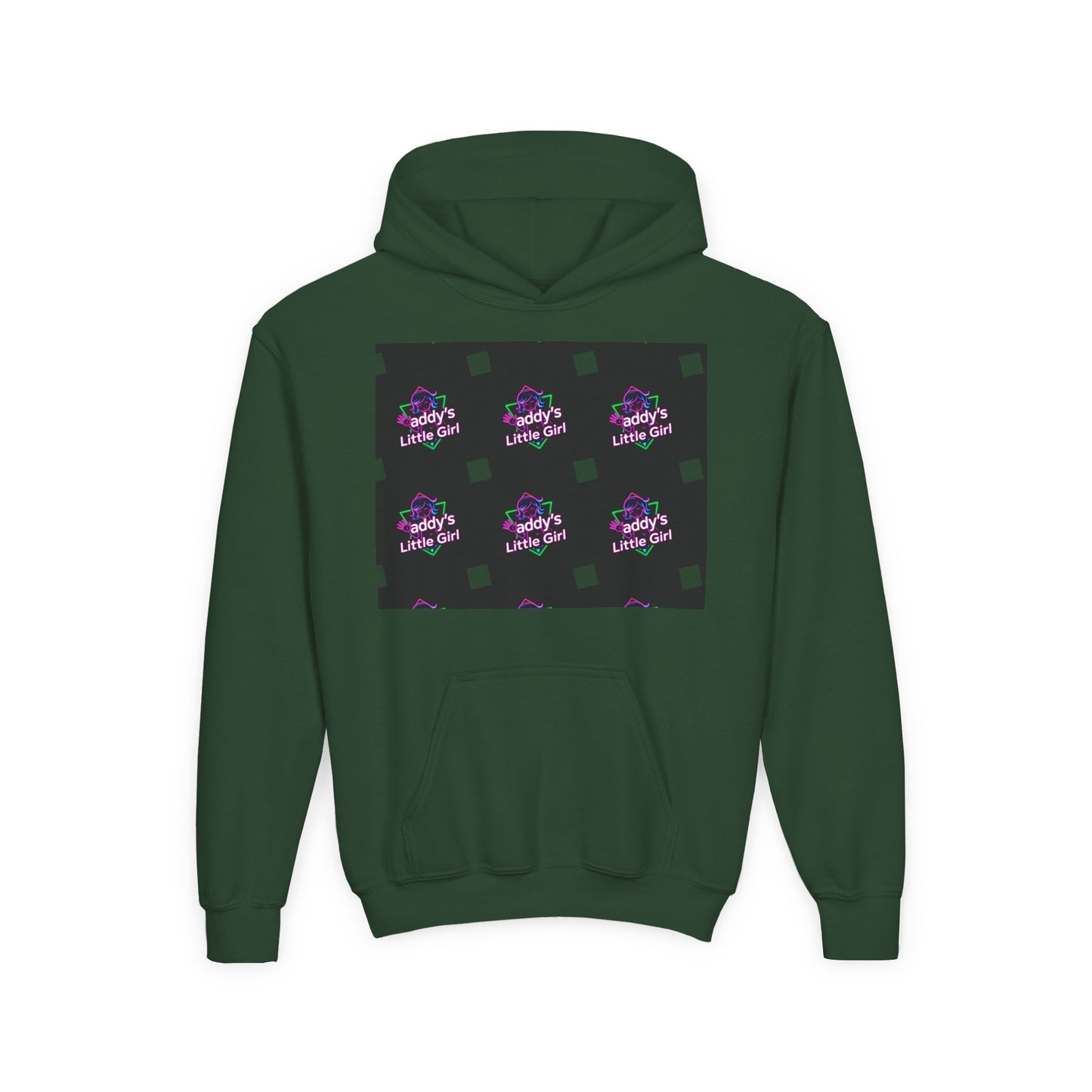 Daddy's Little Girl Hoodie, Cozy Youth Sweatshirt, Cute Gift for Dads, Kids Sweatshirt, Family Celebration Apparel