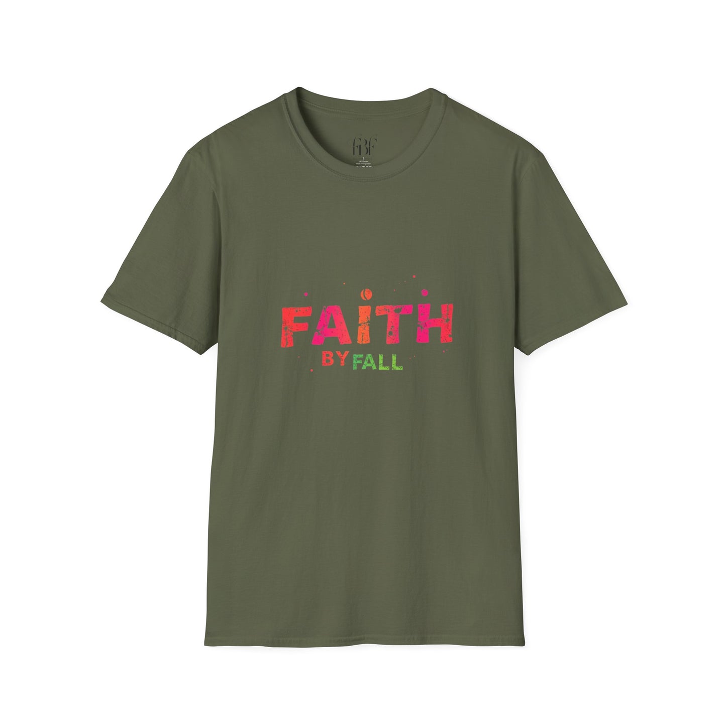 Faith-Inspiring Unisex Softstyle T-Shirt, Everyday Wear, Gift for Her, Christian Apparel, Inspirational Tee, Spiritual Comfort