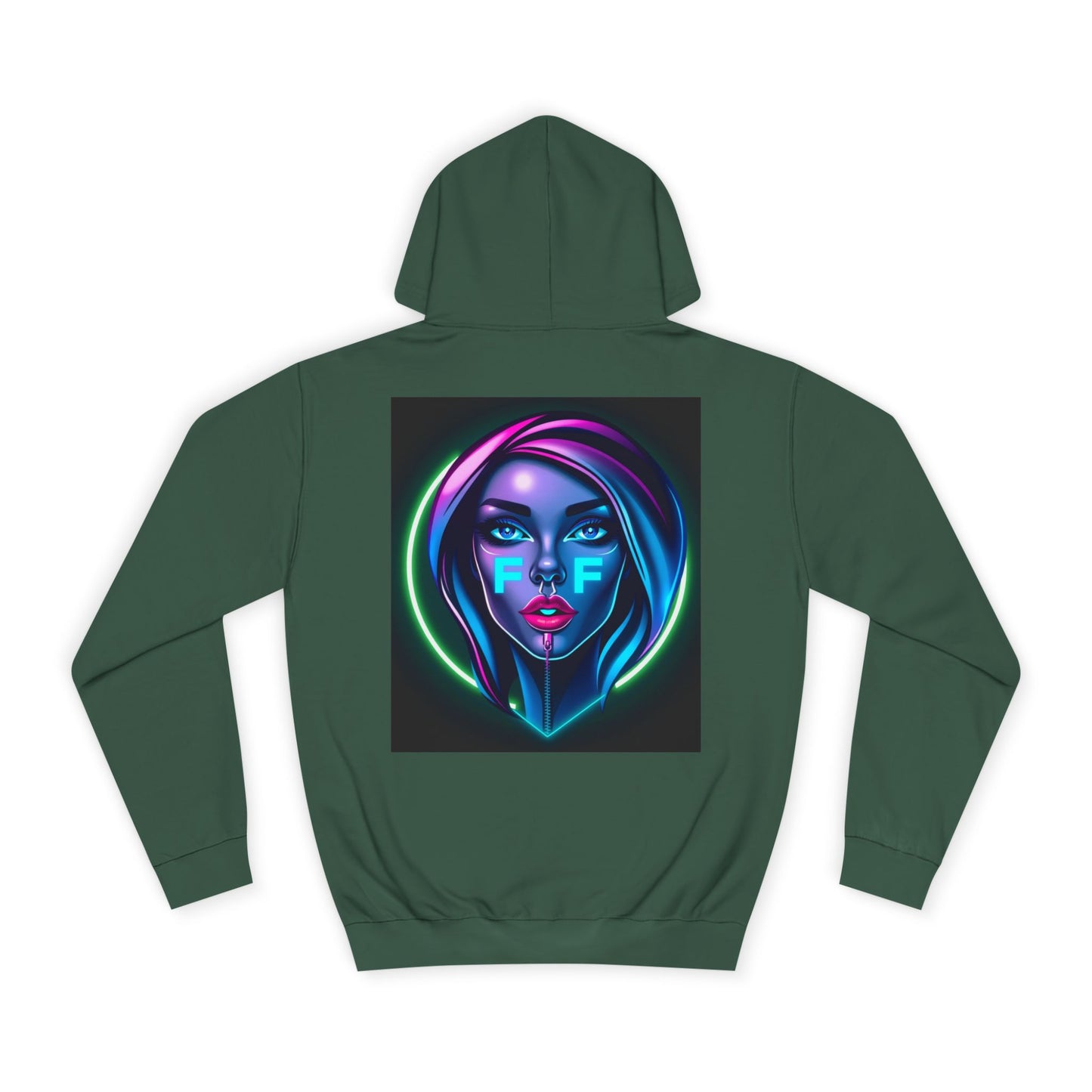 Vibrant Unisex College Hoodie with Neon Graphic Design, Trendy Sweatshirt, College Apparel, Unisex Hoodie, Gift for Students, [...]