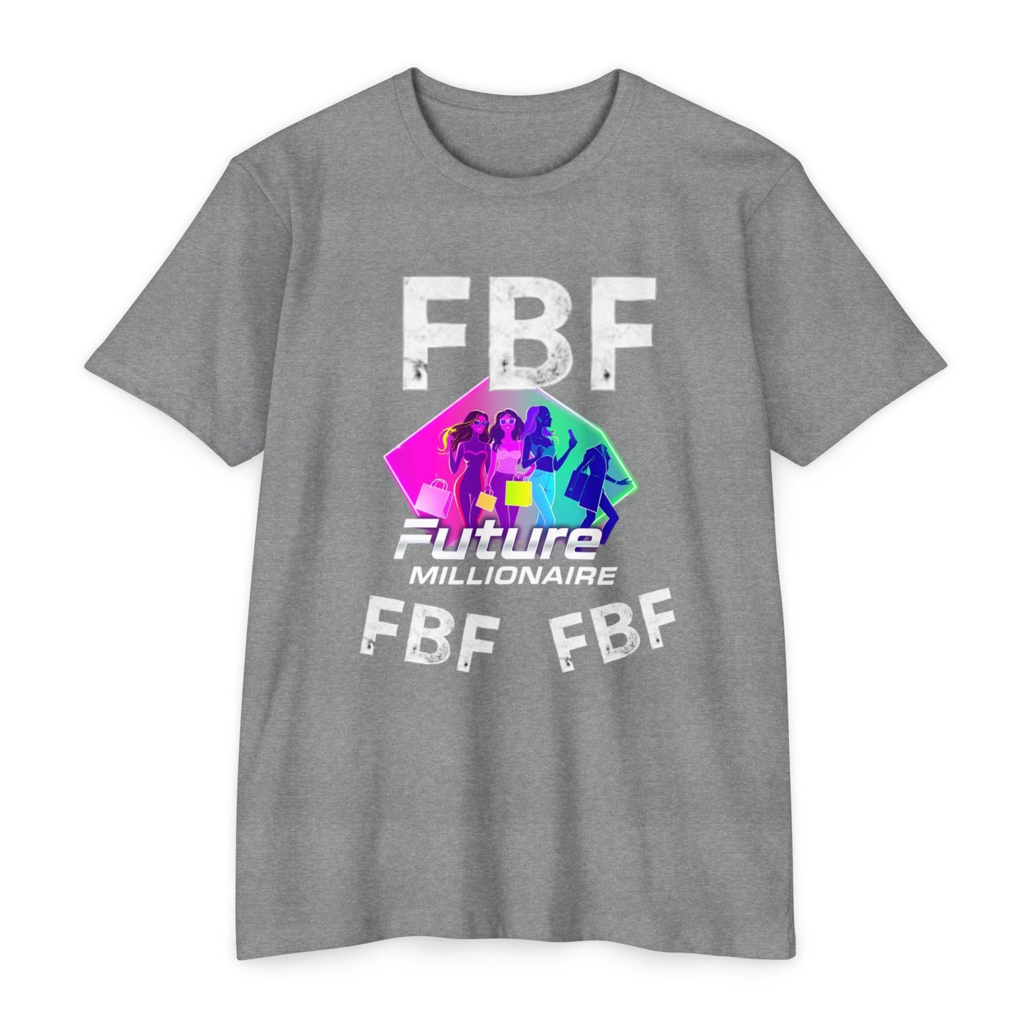 Future Millionaire T-Shirt, Fashion Tee, Inspirational Tee, Trendy Apparel, Unisex Graphic Tee, Gift for Dreamers