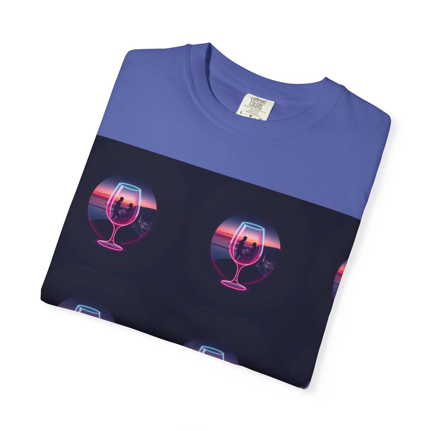 Retro Sunset Glasses T-Shirt, Unisex Garment-Dyed Tee for Casual Wear, Vintage Aesthetic Shirt, Gift for Friends, Summer Vibes Tee, [...]