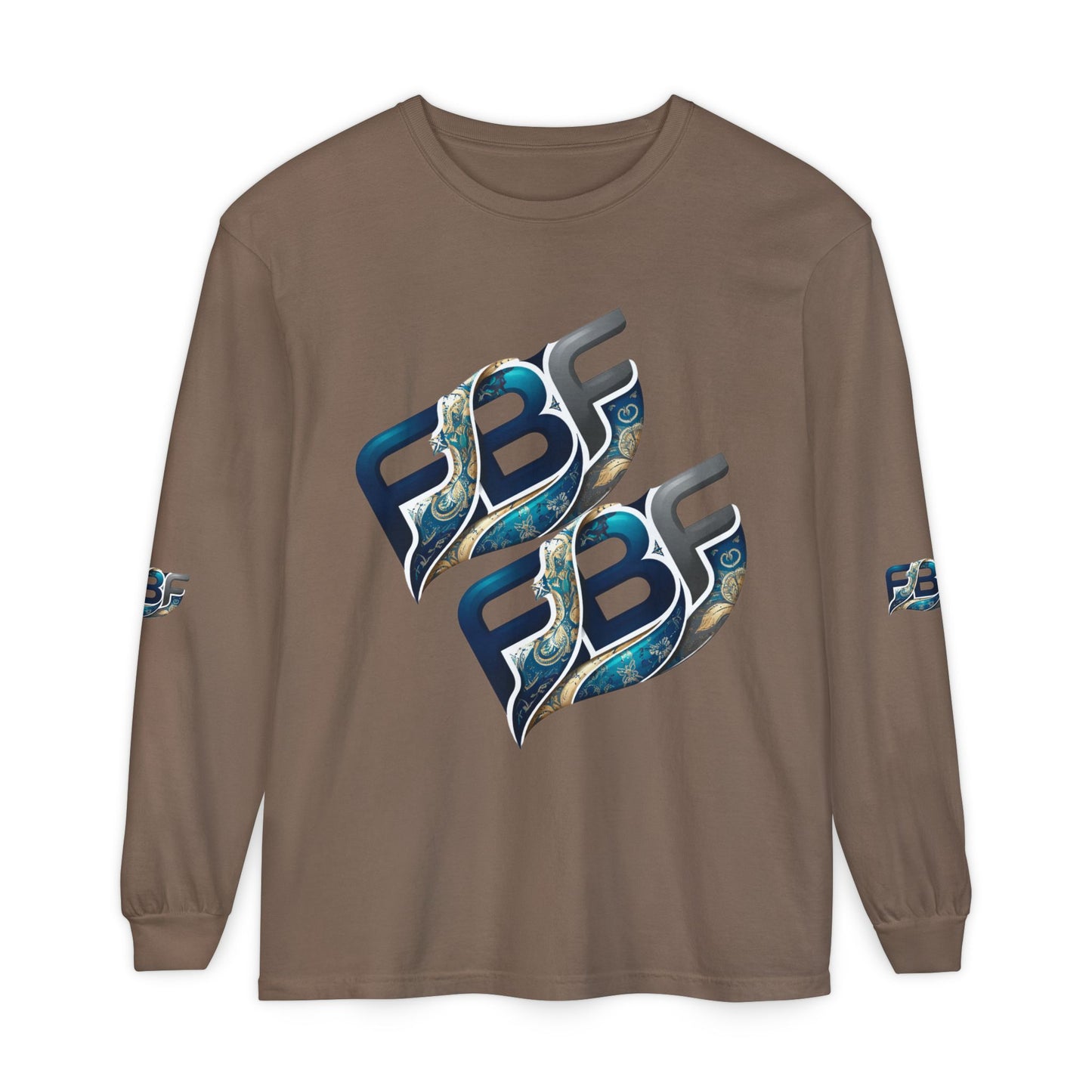 FBF Logo Long Sleeve T‑Shirt — Graphic Streetwear Tee