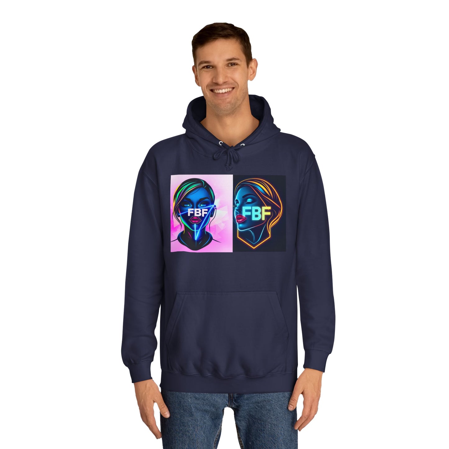 Vibrant Unisex College Hoodie with Neon Graphic Design, Trendy Sweatshirt, College Apparel, Unisex Hoodie, Gift for Students, [...]