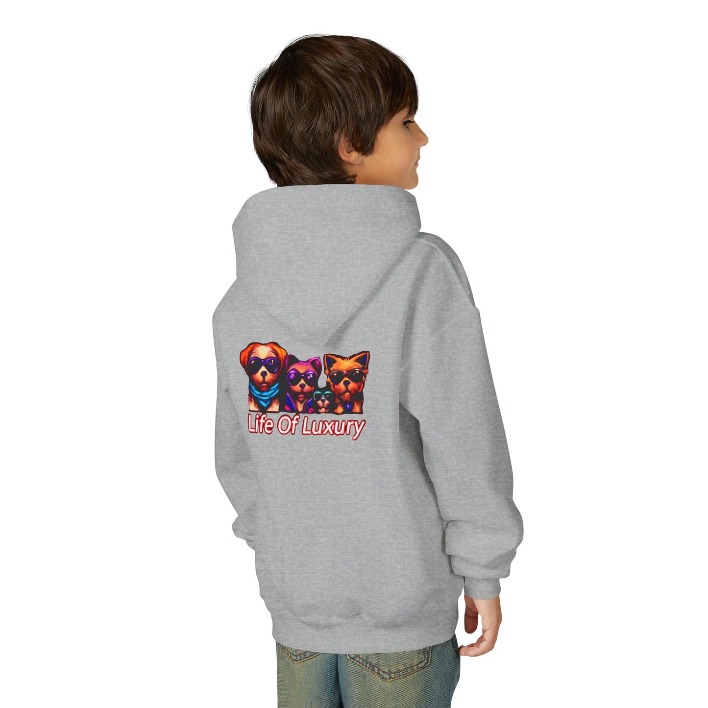 Youth Heavy Blend Hooded Sweatshirt
