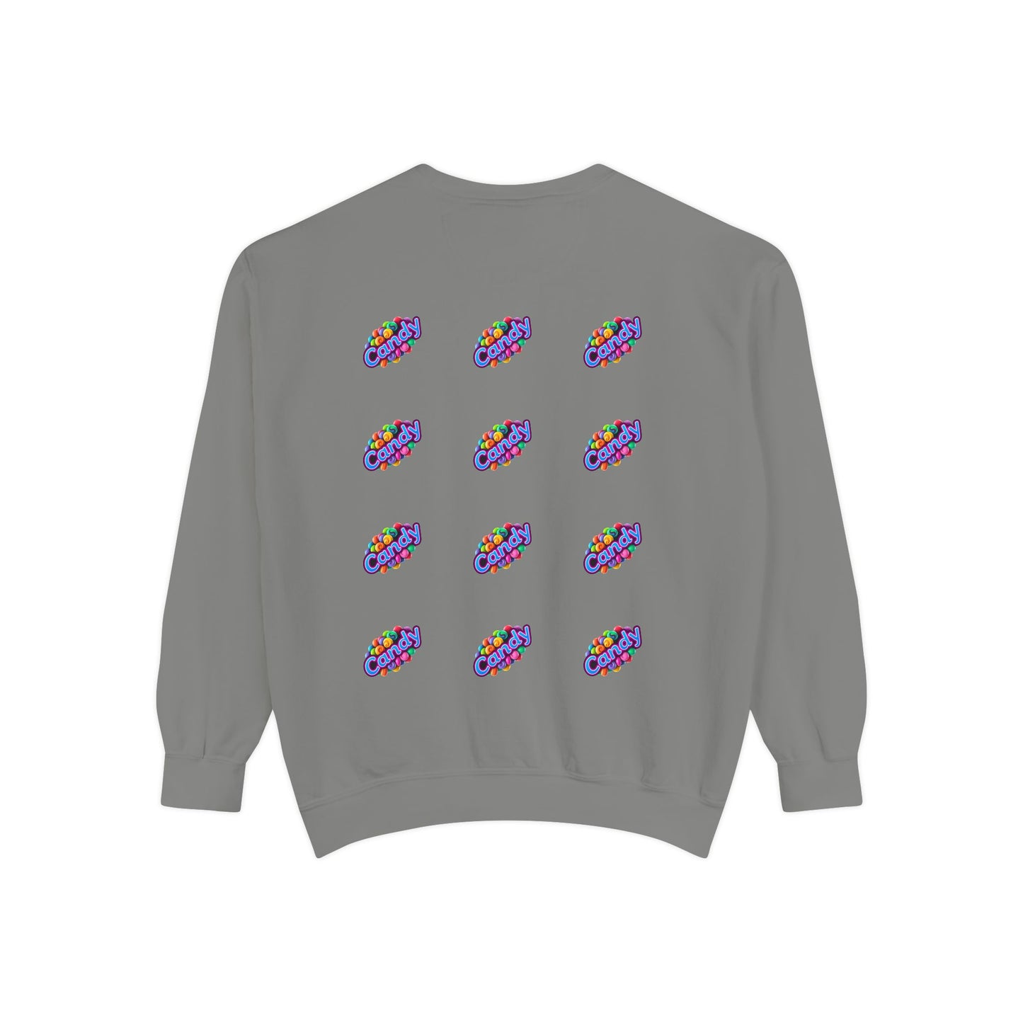 Candy-Themed Unisex Garment-Dyed Sweatshirt - Nostalgic Apparel for Sweet Lovers, Cozy Casual Wear, Gift for Candy Lovers, Colorful [...]