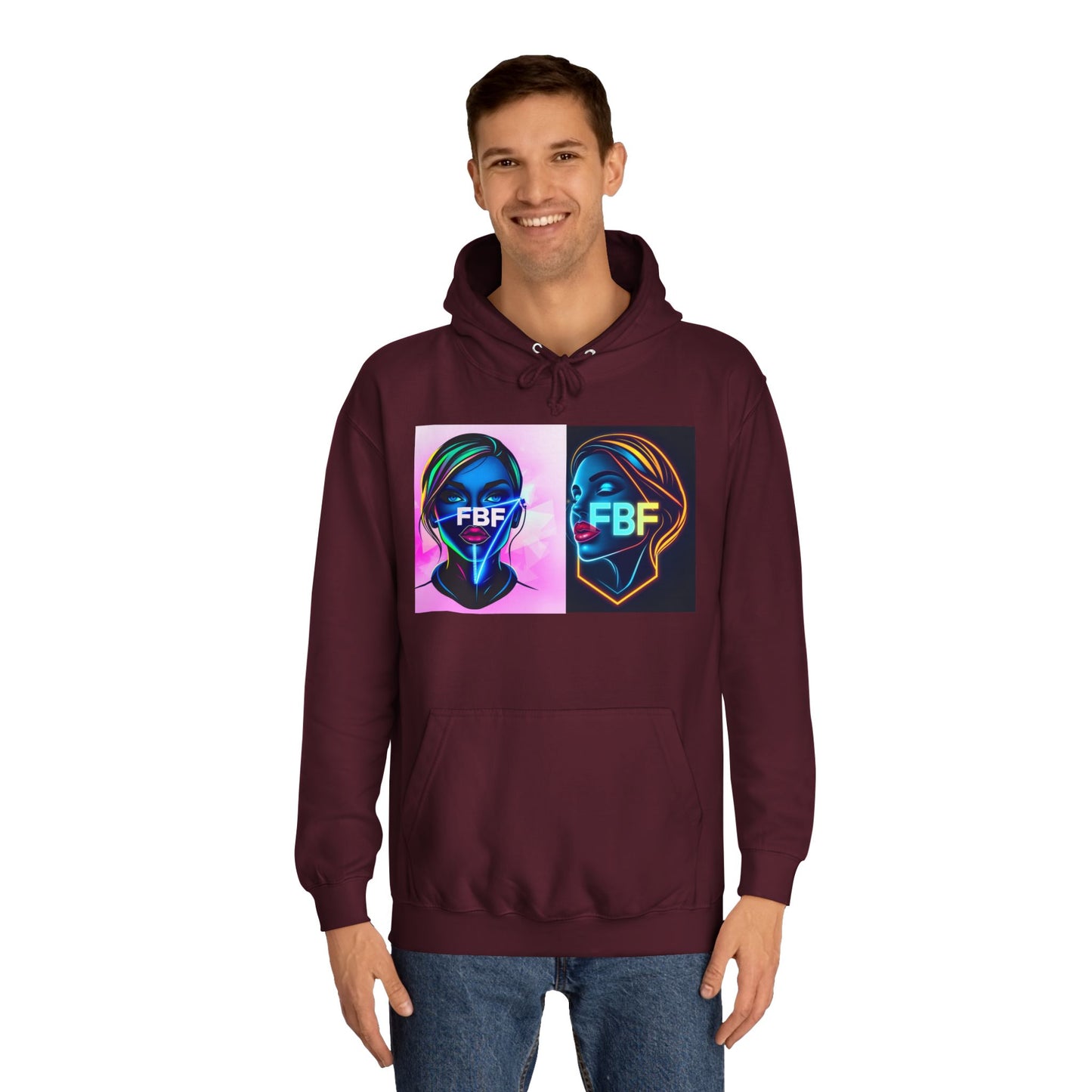 Vibrant Unisex College Hoodie with Neon Graphic Design, Trendy Sweatshirt, College Apparel, Unisex Hoodie, Gift for Students, [...]