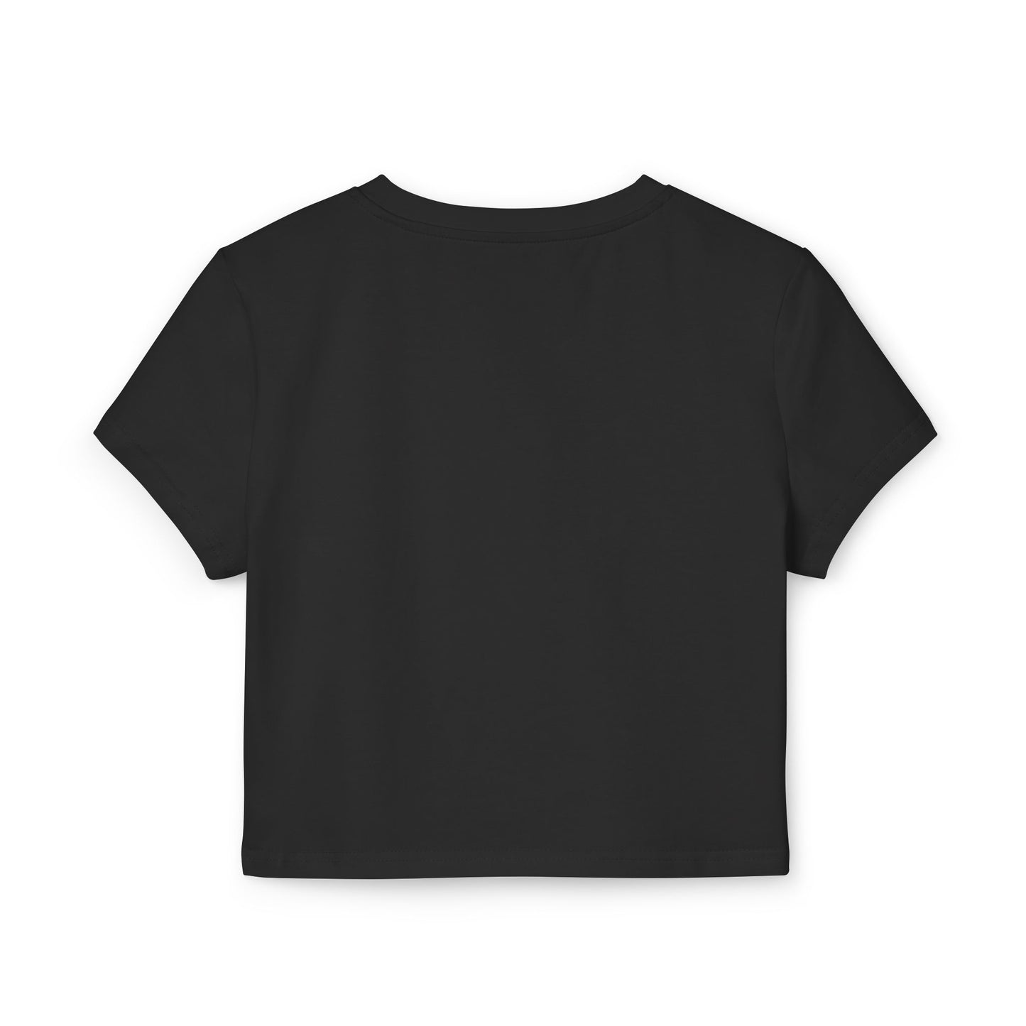 Not My Vibe Cropped Baby Tee — Funny Sarcastic Graphic Top for Women