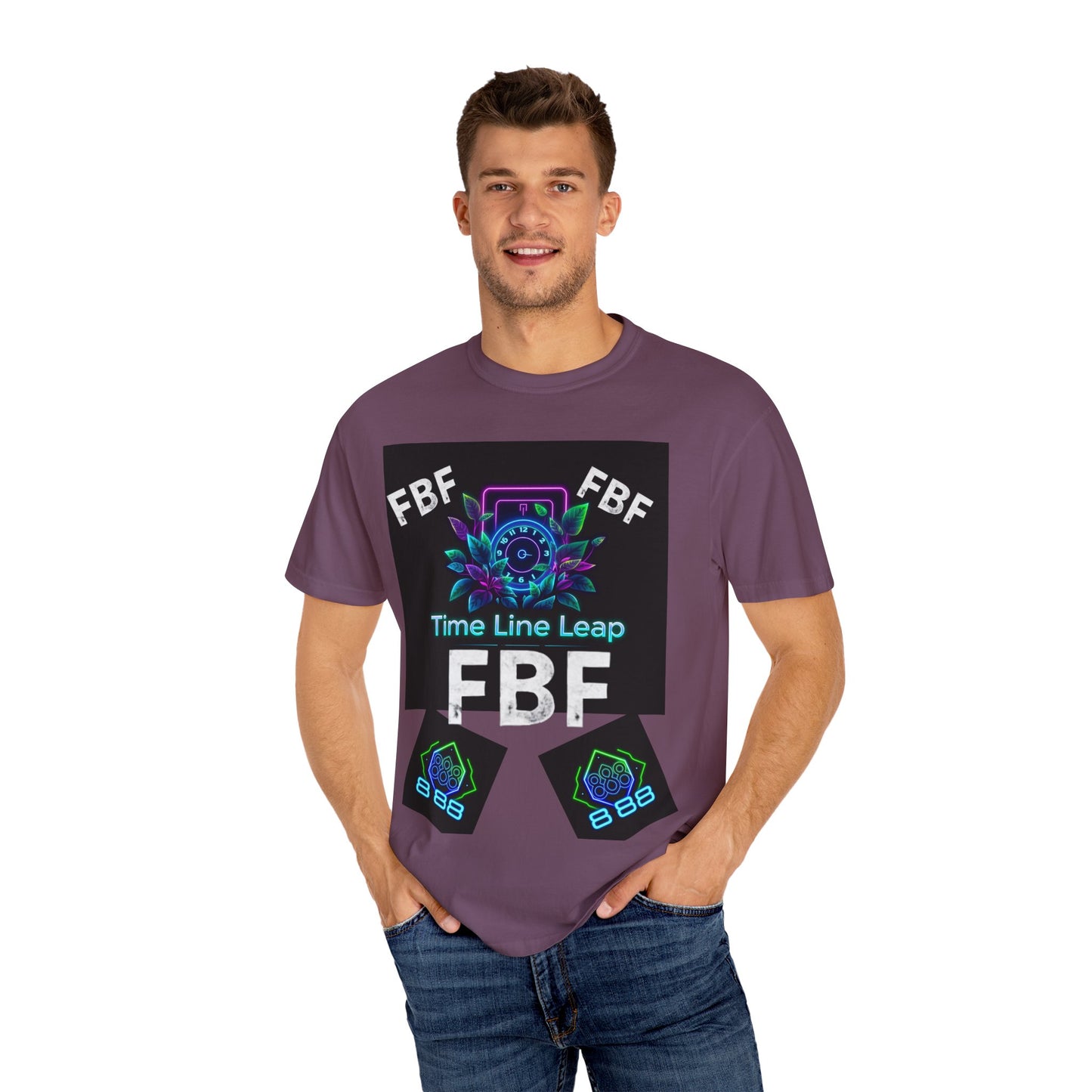 Colorful Unisex Graphic Tee with Retro Vibes, Cool T-shirt for Trendsetters, Perfect for Festivals, Summer Events, Gift for Friends