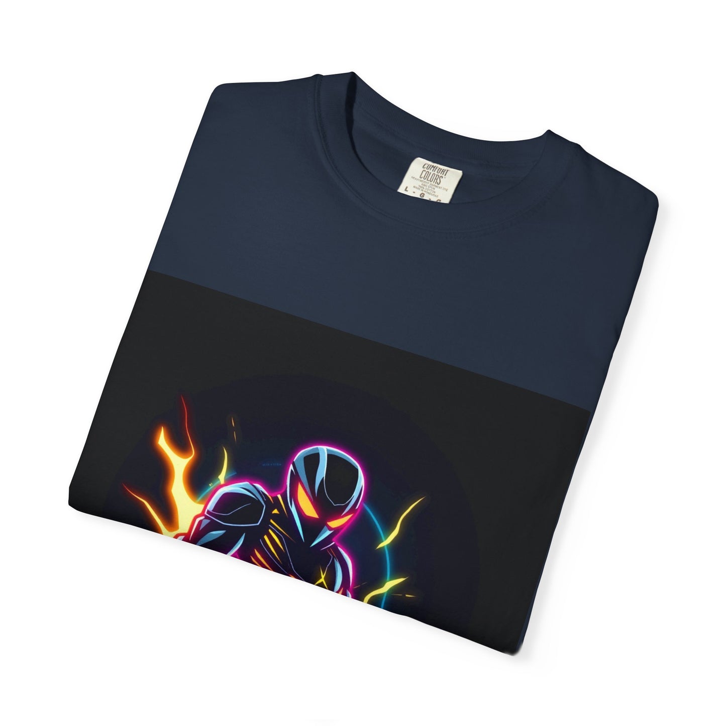 Vibrant Unisex Graphic T-Shirt, Cosmic Dreams Tee, Retro Neon Shirt, Stylish Casual Wear, Gift for Gamers & Dreamers