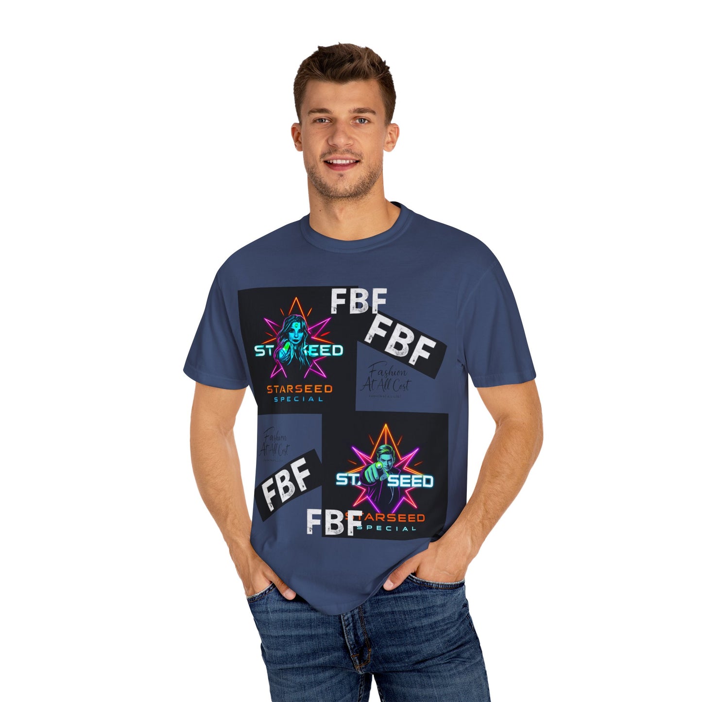Garment-Dyed T-shirt, Trendy Graphic Tee, Casual Streetwear, Gift for Fashion Lovers, Unisex Style, Everyday Wear