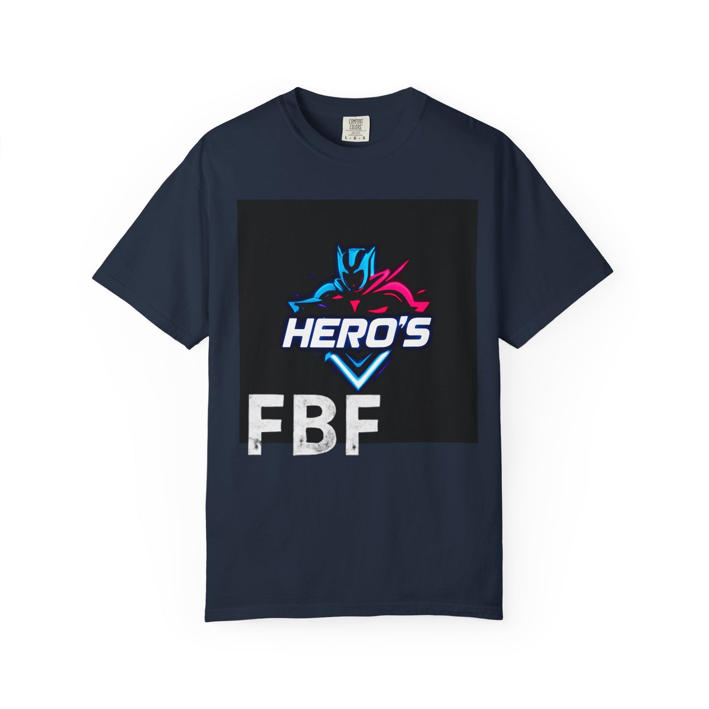 Hero's Unisex Garment-Dyed T-shirt, Casual Tee, Perfect for Gifting, Comic Fans, Hero Celebrations, Graphic Tee, Everyday Wear