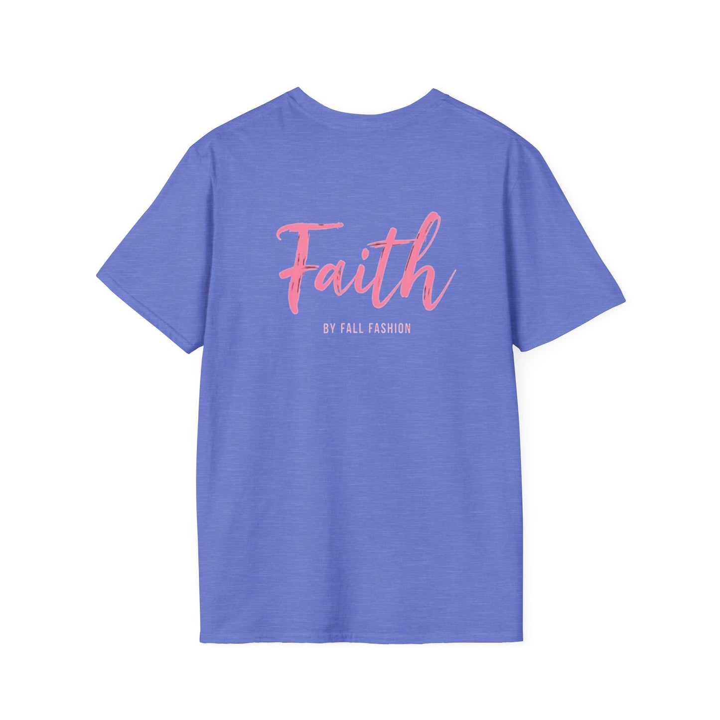 Faith-Inspiring Unisex Softstyle T-Shirt, Everyday Wear, Gift for Her, Christian Apparel, Inspirational Tee, Spiritual Comfort