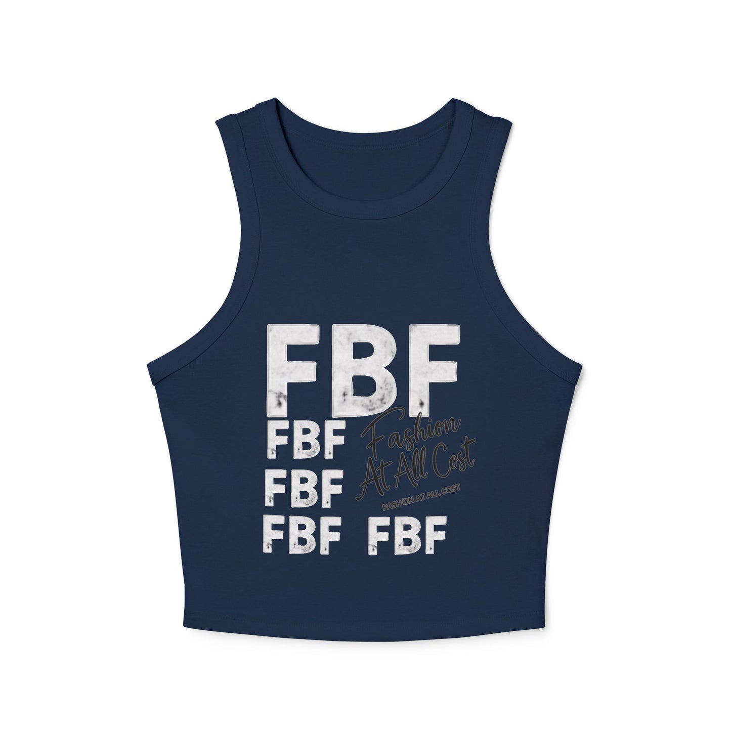 Stylish Women's Tank Top - Fashion At All Cost, Summer Casual Wear, Workout Top, Trendy Crop, Gift for Fashion Lovers