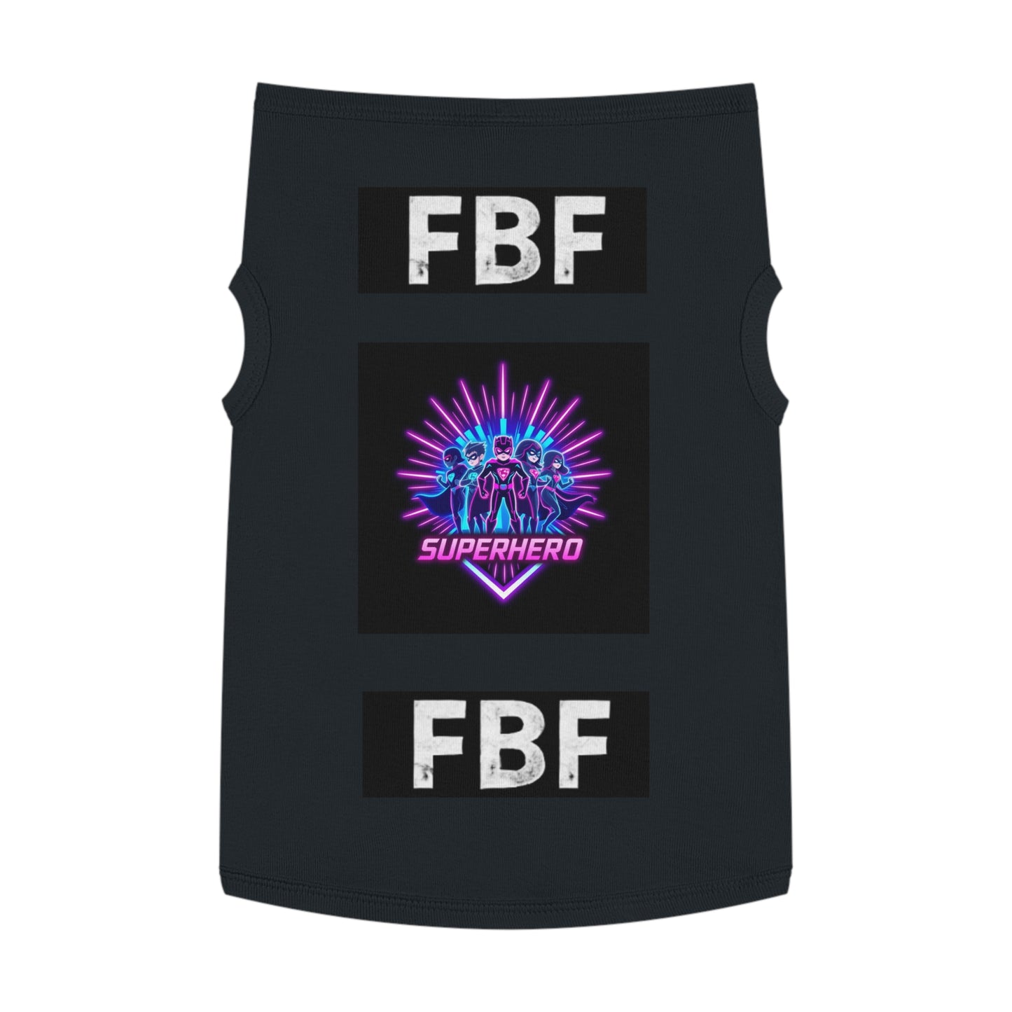 Superhero Pet Tank Top | Cute Dog Shirt, Pet Apparel for Comic Lovers, Gift for Pet Owners, Summer Wear, FBF Design