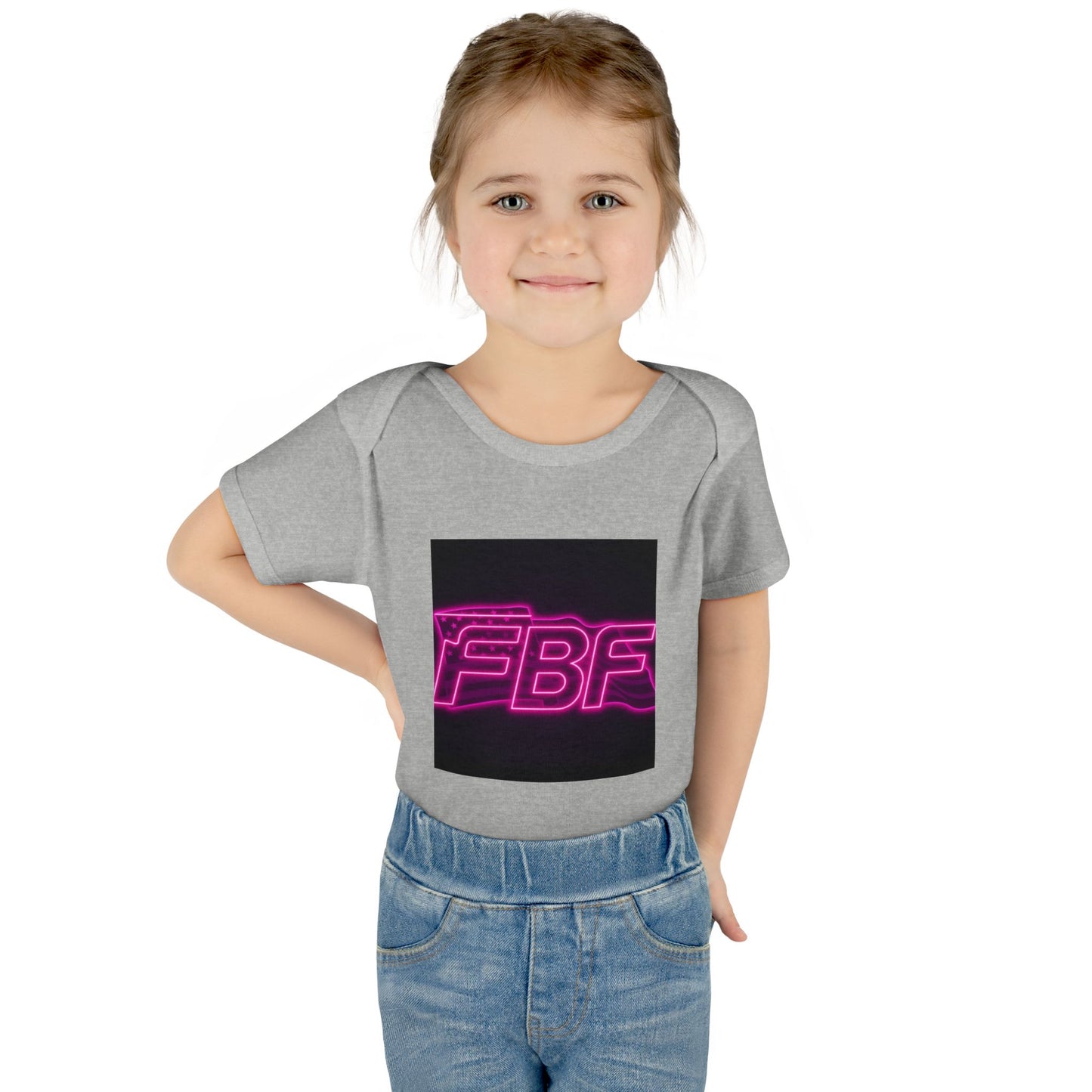 Neon Baby Bodysuit for Trendy Infants, Cool Graphic Onesie, Unique Baby Gift, Personalized Baby Outfit, Modern Infant Apparel