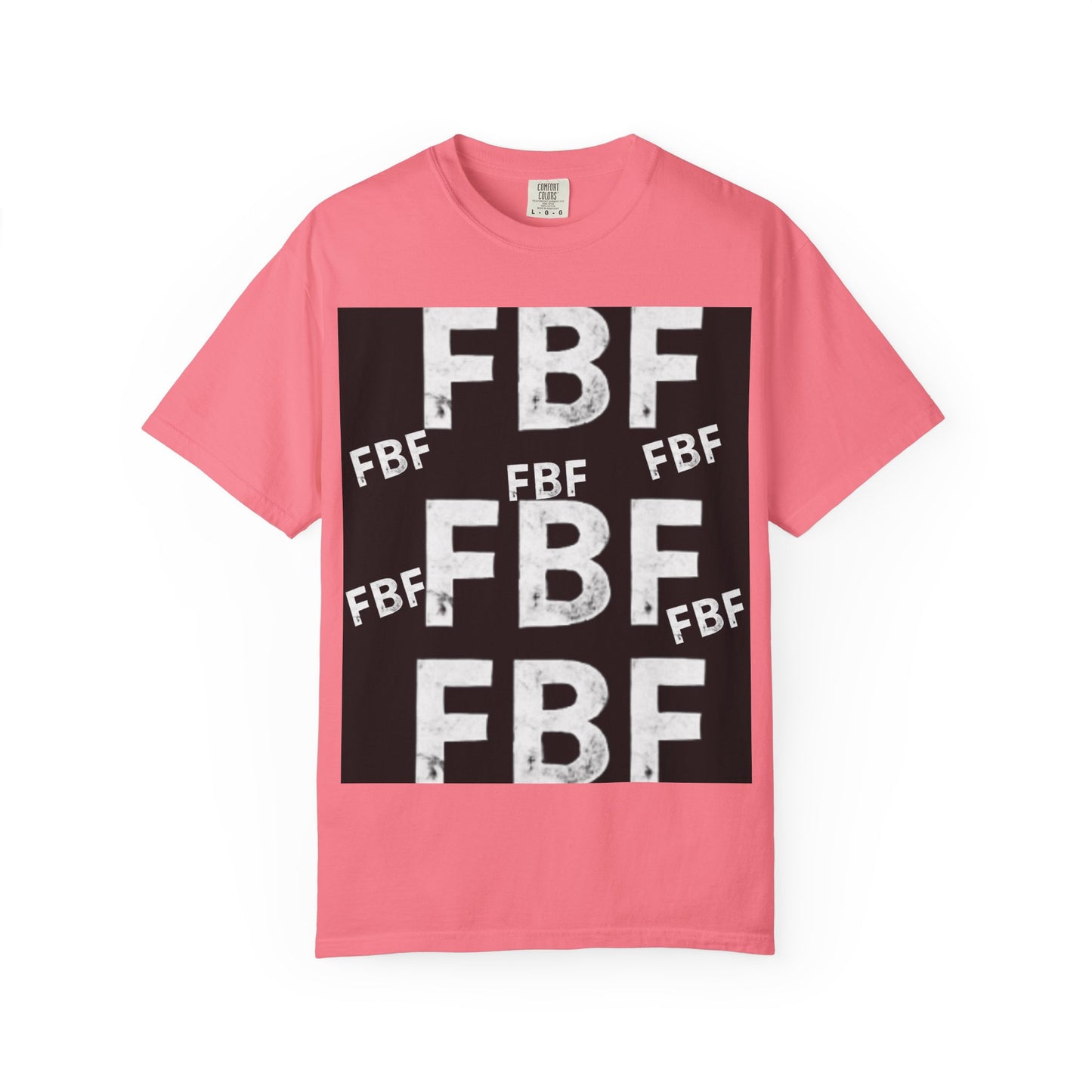 FBF Garment-Dyed Unisex T-shirt, Casual Wear, Graphic Tee, Street Style, Gift for Friends, All Occasions