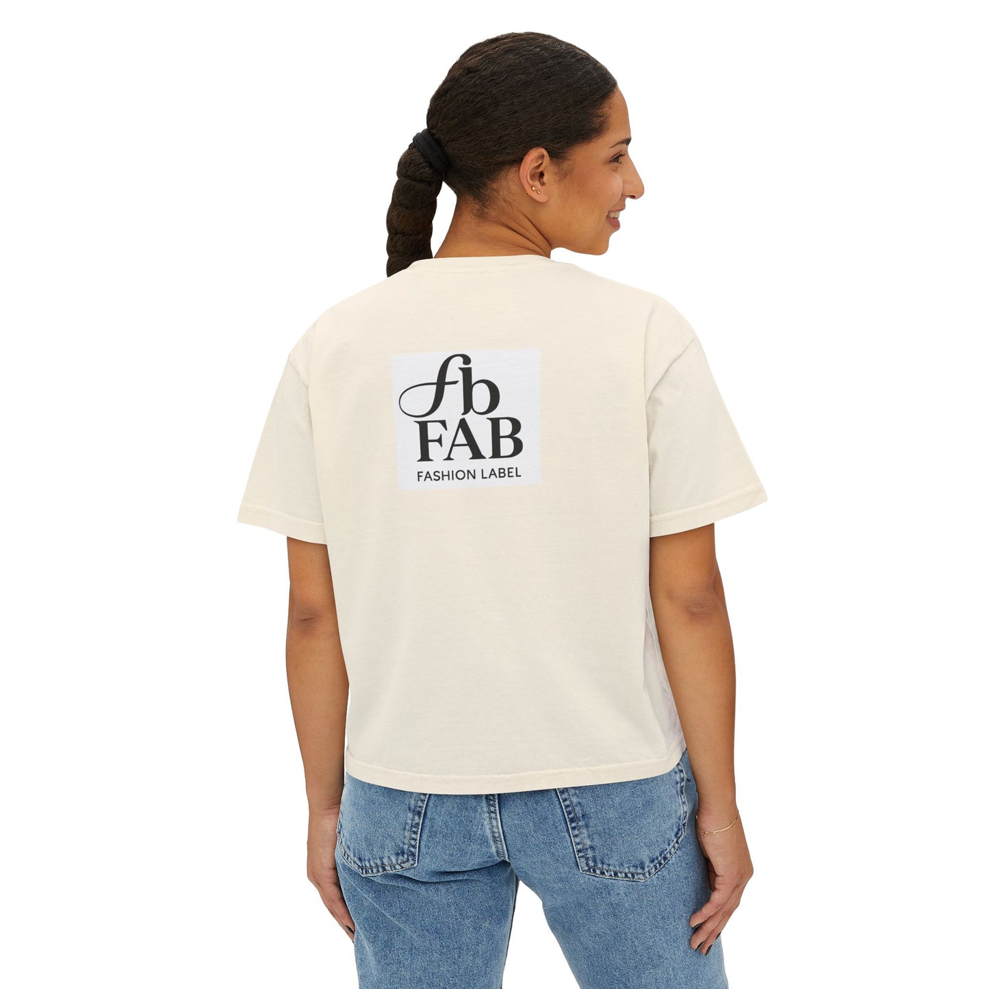 Everyday Vintage Beauty Boxy Tee — Women’s Graphic Fashion Top