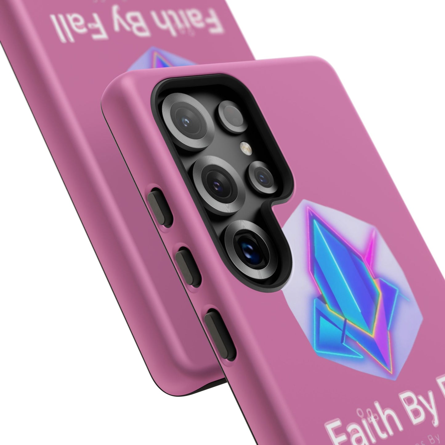Vibrant Phone Case with Motivational Design - Faith By Fall, Colorful Phone Cover, Customizable Mobile Accessory, Unique Gift Idea, [...]
