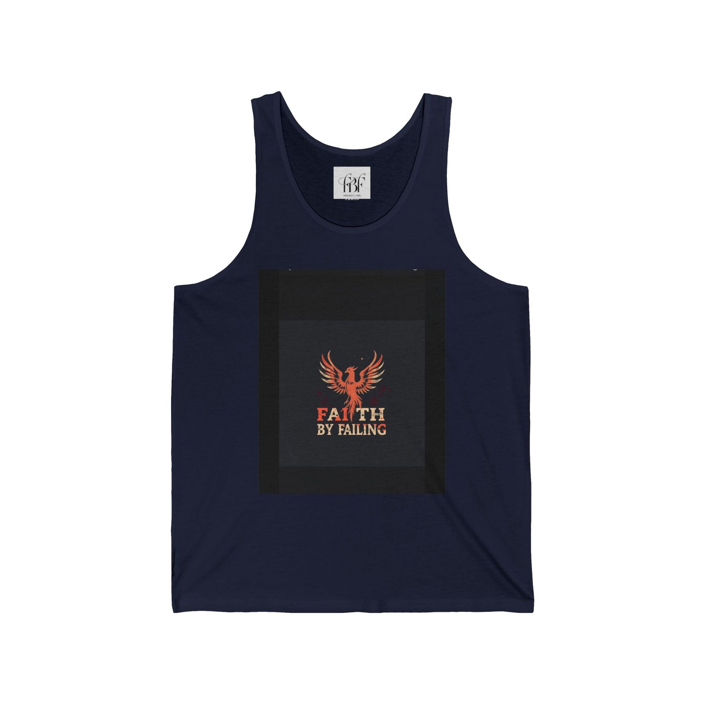 Unisex Inspirational Tank Top - Faith by Failing, Revenge, Motivational Wear, Summer Apparel, Casual Tanks, Gift for Him/Her