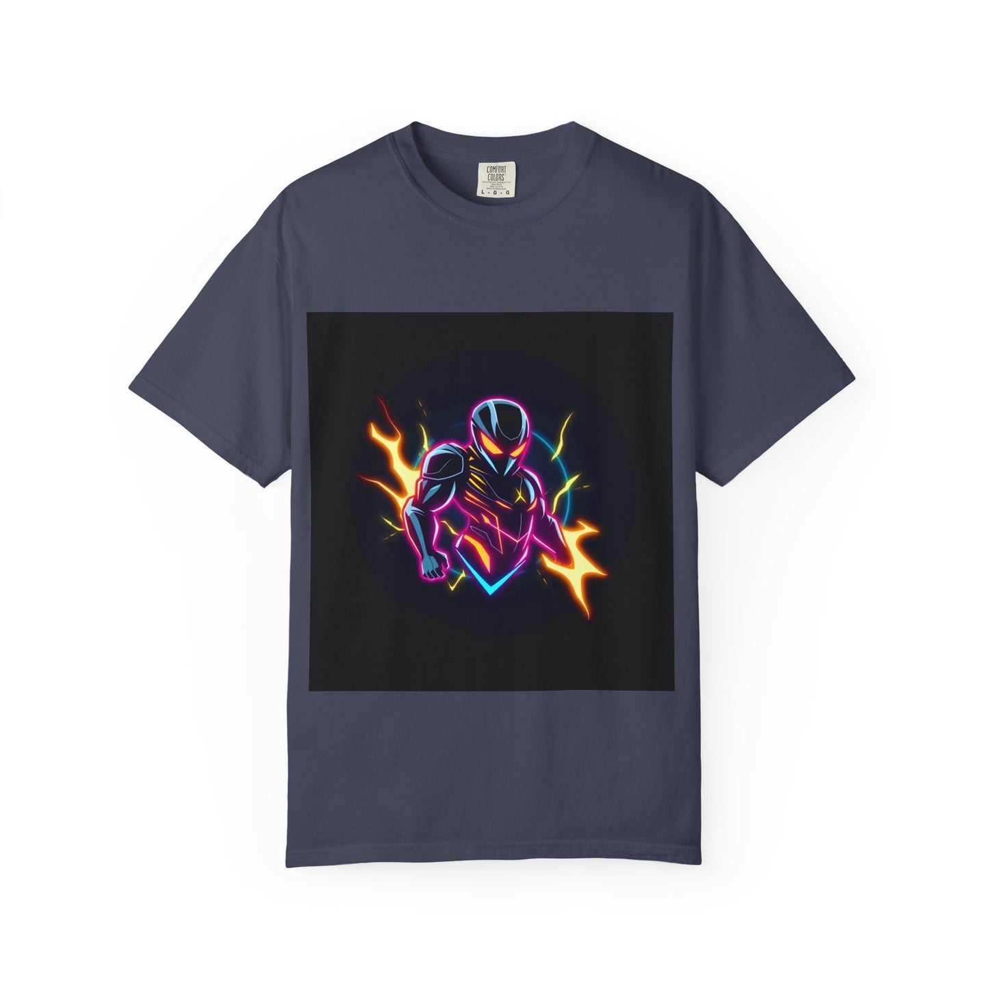 Vibrant Unisex Graphic T-Shirt, Cosmic Dreams Tee, Retro Neon Shirt, Stylish Casual Wear, Gift for Gamers & Dreamers