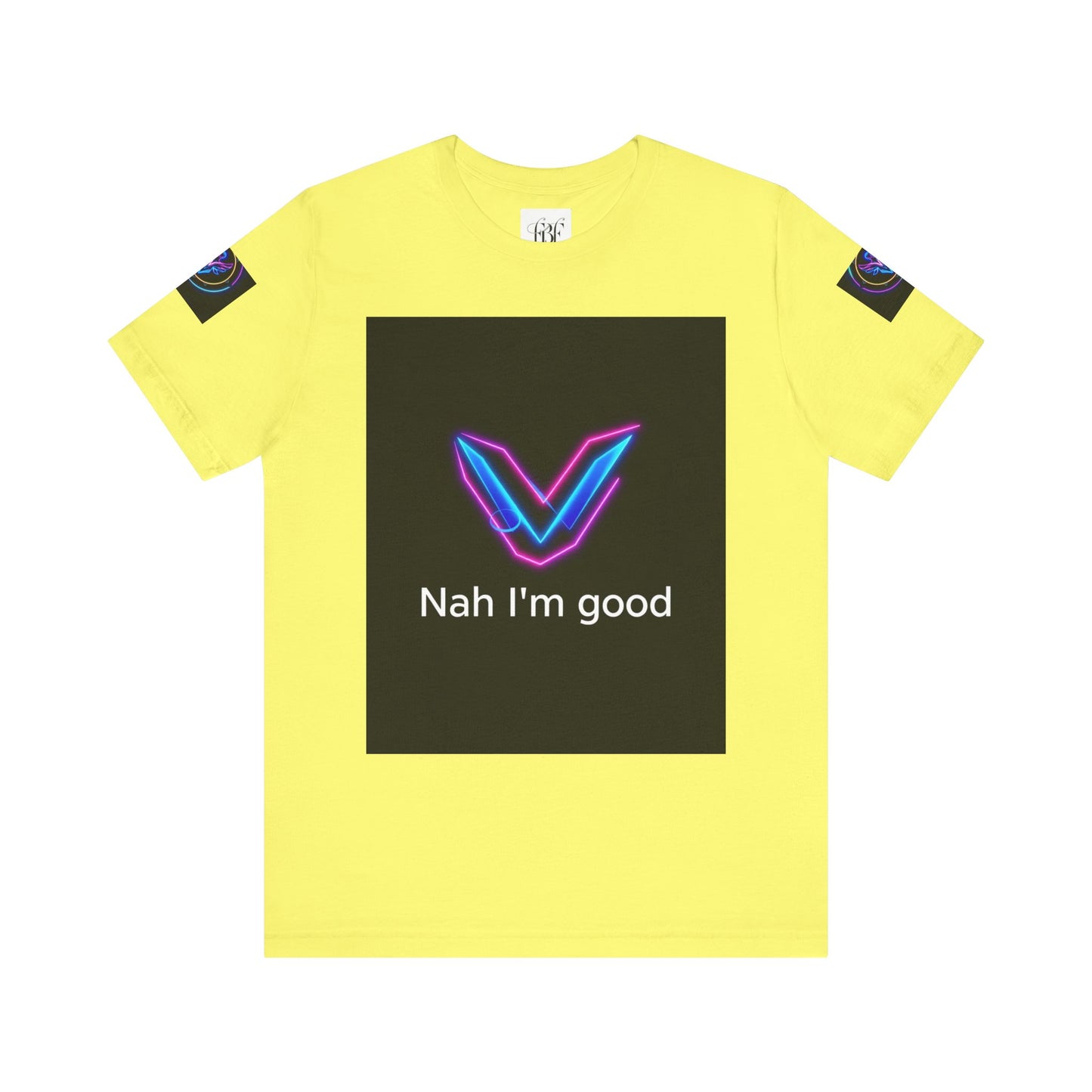 Neon Graphic Tee for Trendy Vibes, Casual Wear, Gift for Friends, Streetwear, Relaxed Fit, Graphic Art Tee