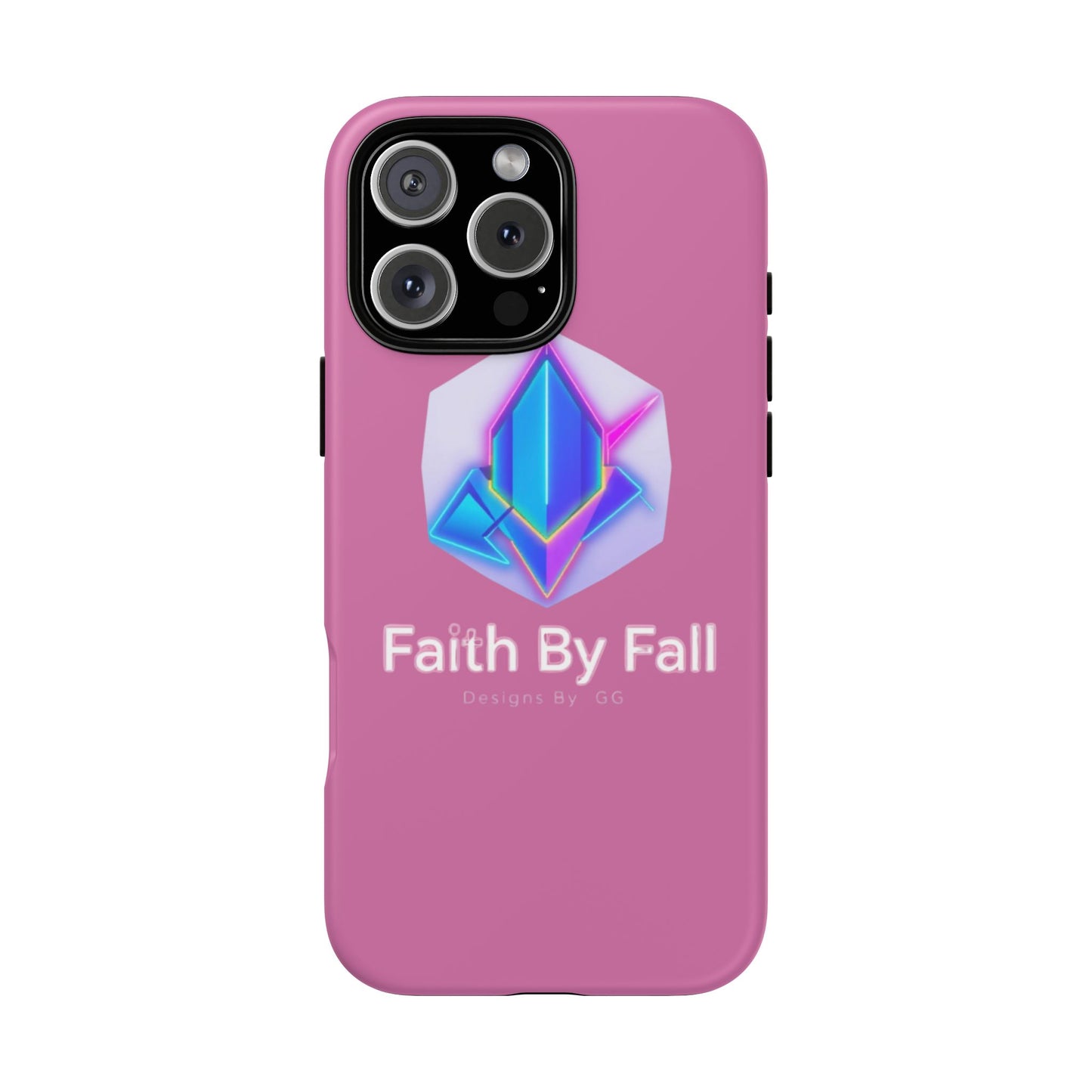 Vibrant Phone Case with Motivational Design - Faith By Fall, Colorful Phone Cover, Customizable Mobile Accessory, Unique Gift Idea, [...]