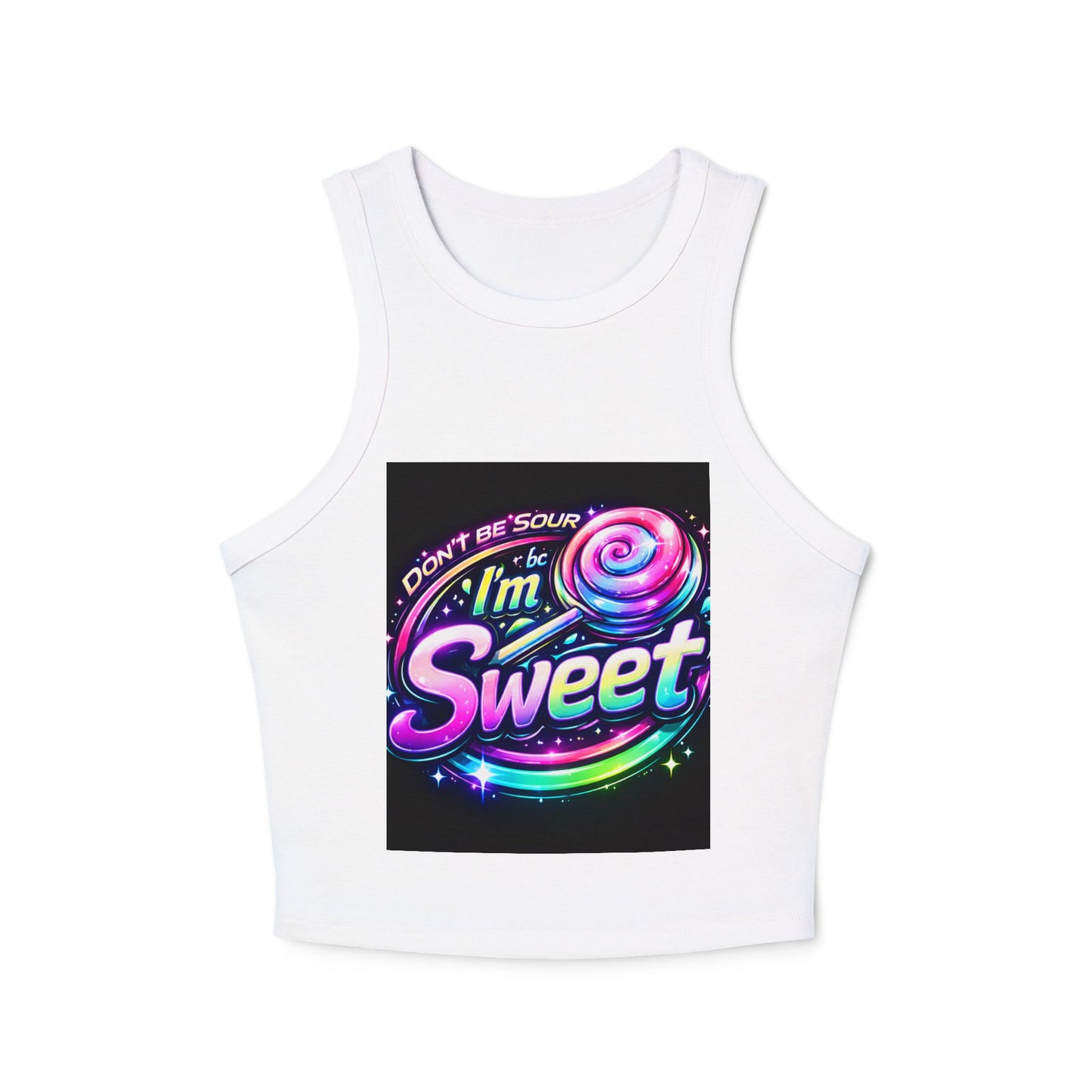 Women's Micro Rib Racer Tank Top
