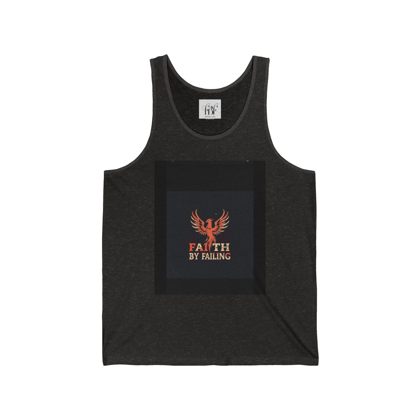 Unisex Inspirational Tank Top - Faith by Failing, Revenge, Motivational Wear, Summer Apparel, Casual Tanks, Gift for Him/Her