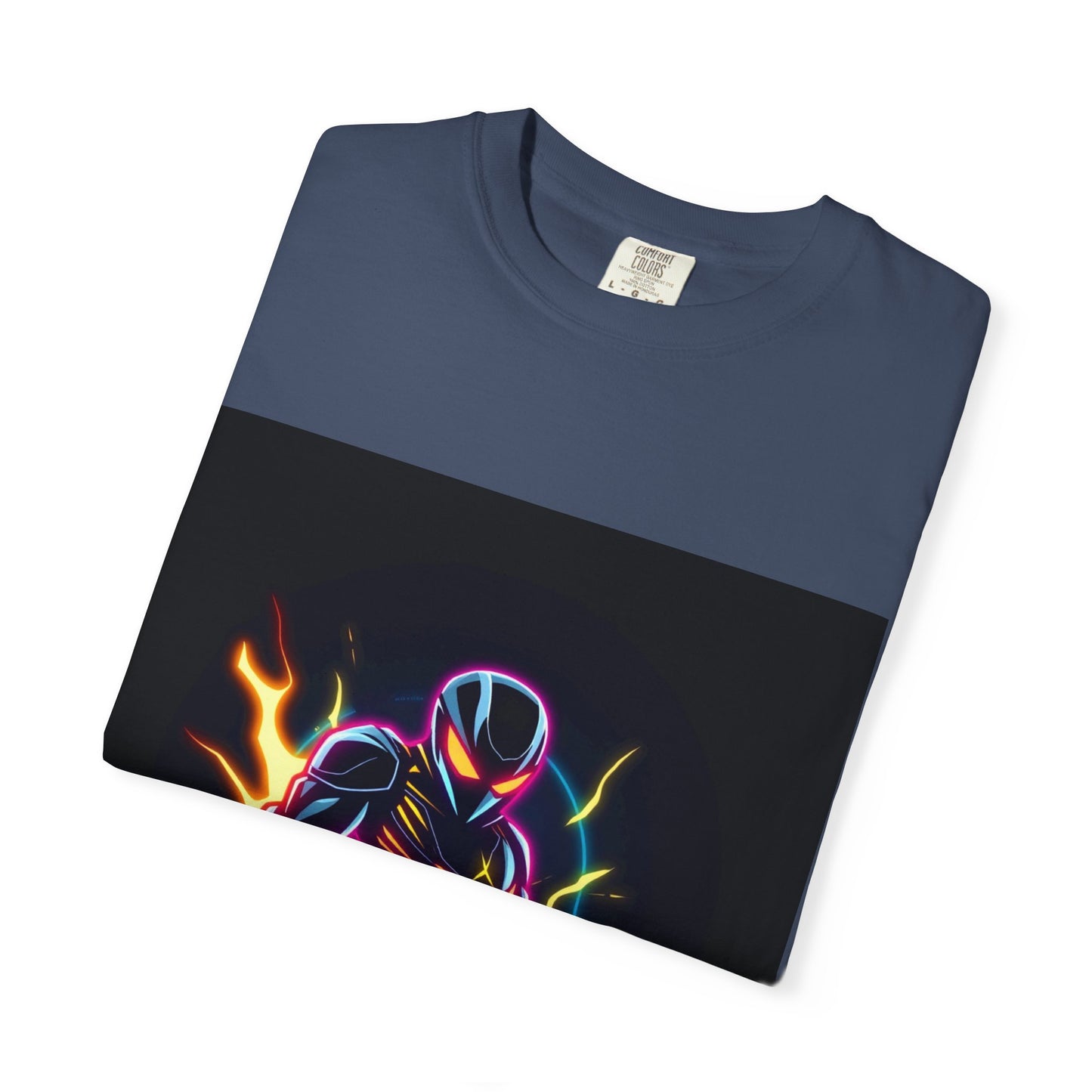 Vibrant Unisex Graphic T-Shirt, Cosmic Dreams Tee, Retro Neon Shirt, Stylish Casual Wear, Gift for Gamers & Dreamers