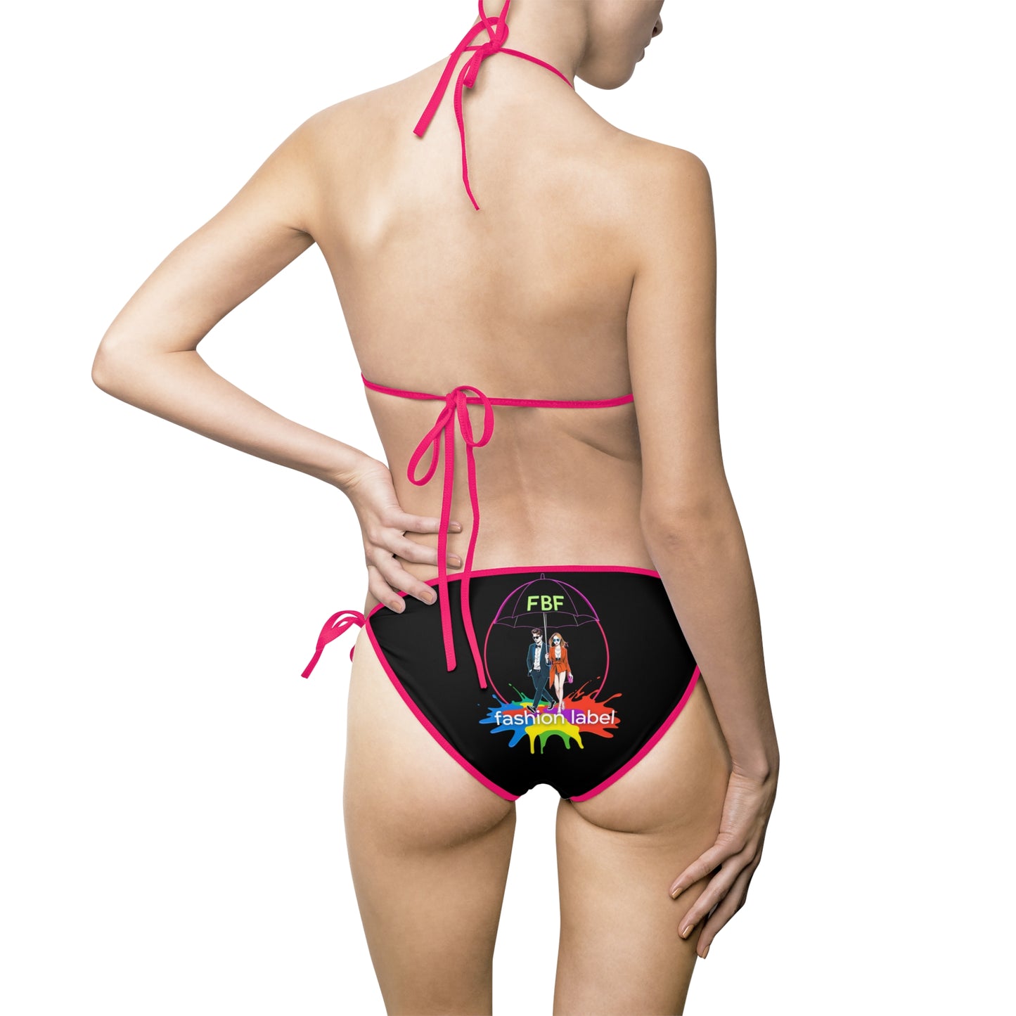 Vibrant Women's Bikini Swimsuit, Beachwear, Summer Fashion, Pool Party, Tropical Vibes, Swimwear