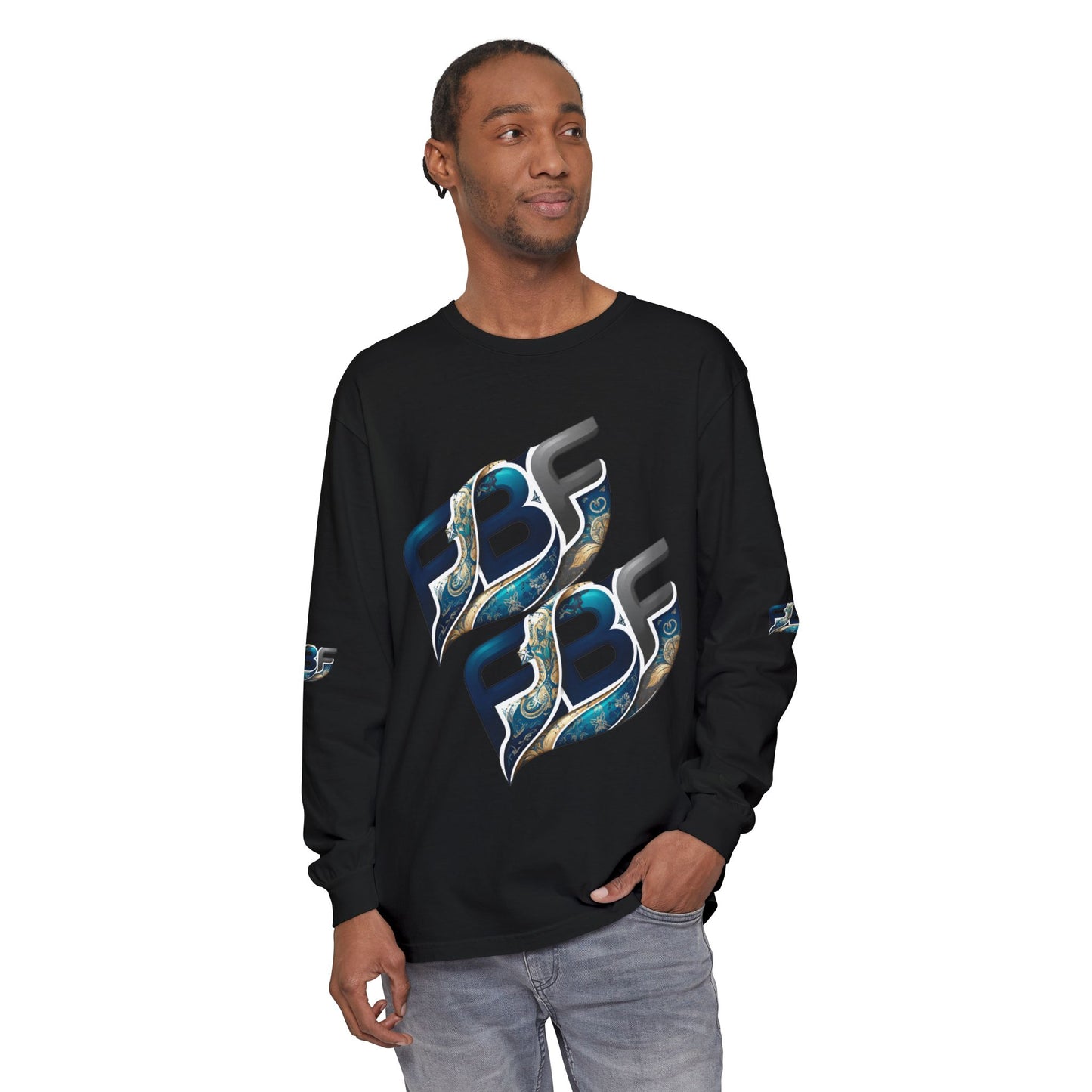 FBF Logo Long Sleeve T‑Shirt — Graphic Streetwear Tee