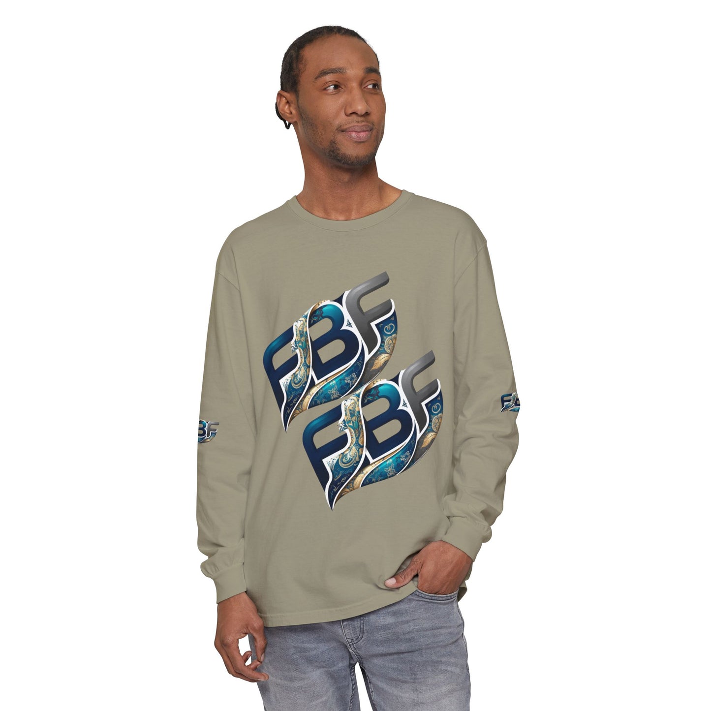 FBF Logo Long Sleeve T‑Shirt — Graphic Streetwear Tee