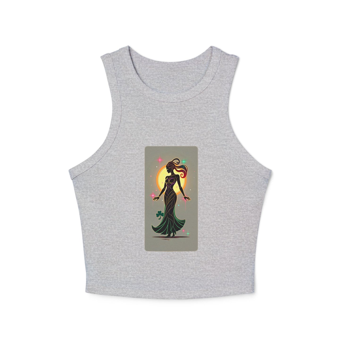 Women's Micro Rib Racer Tank Top